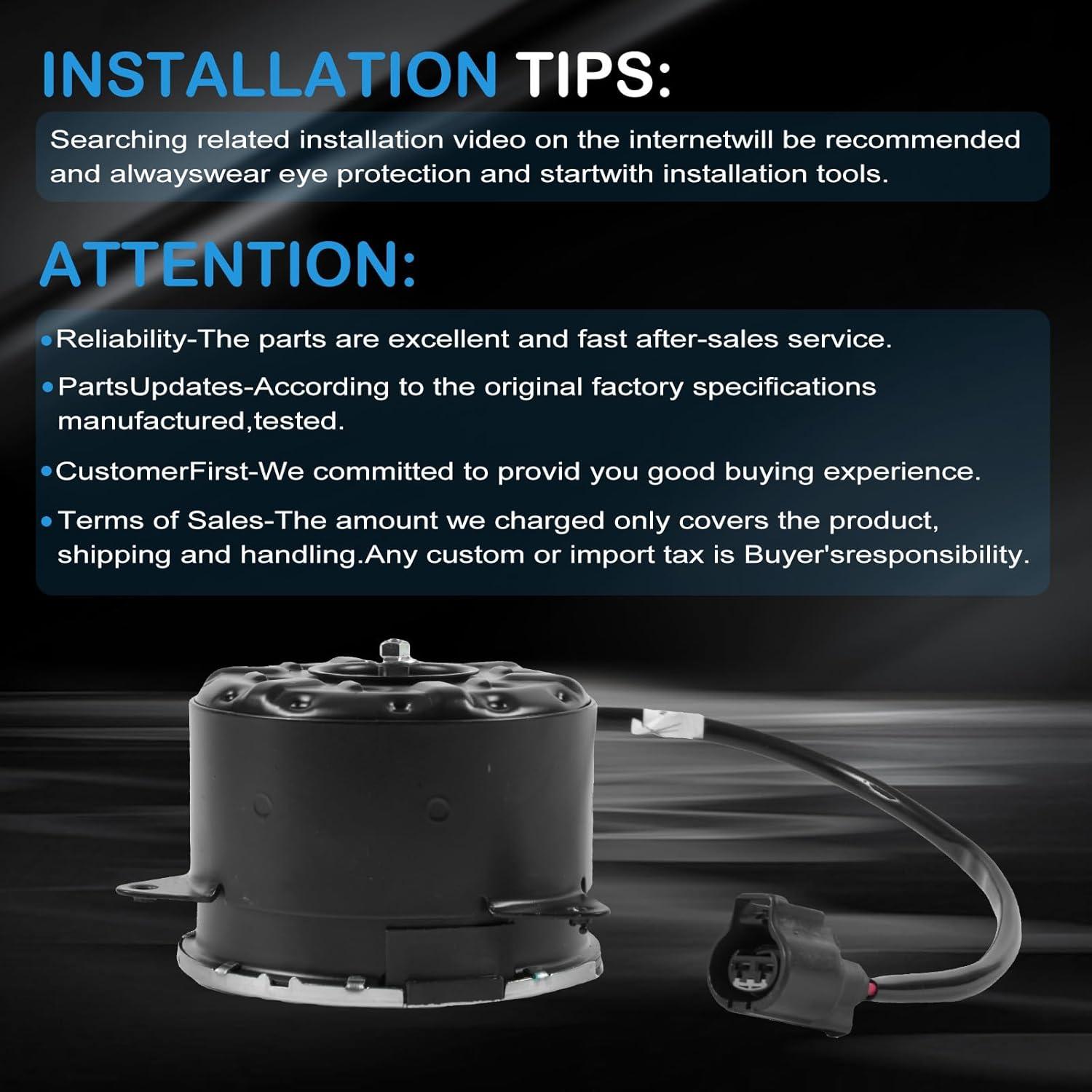 Motor Ventilador Radiador Kessocco 3.3L Toyota Highlander 2006-2007