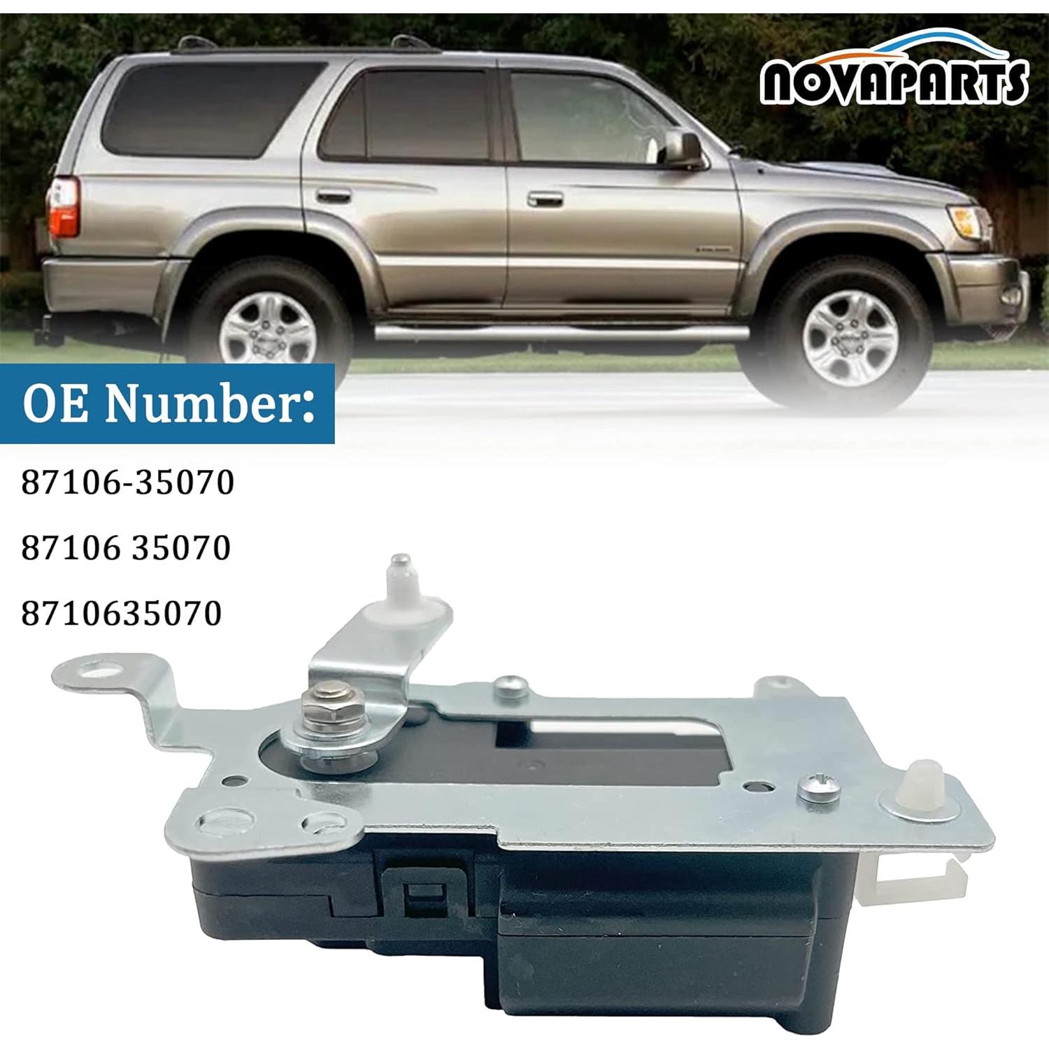 Actuador de Puerta de Aire NOVAPARTS 87106-35070 para Toyota 4Runner