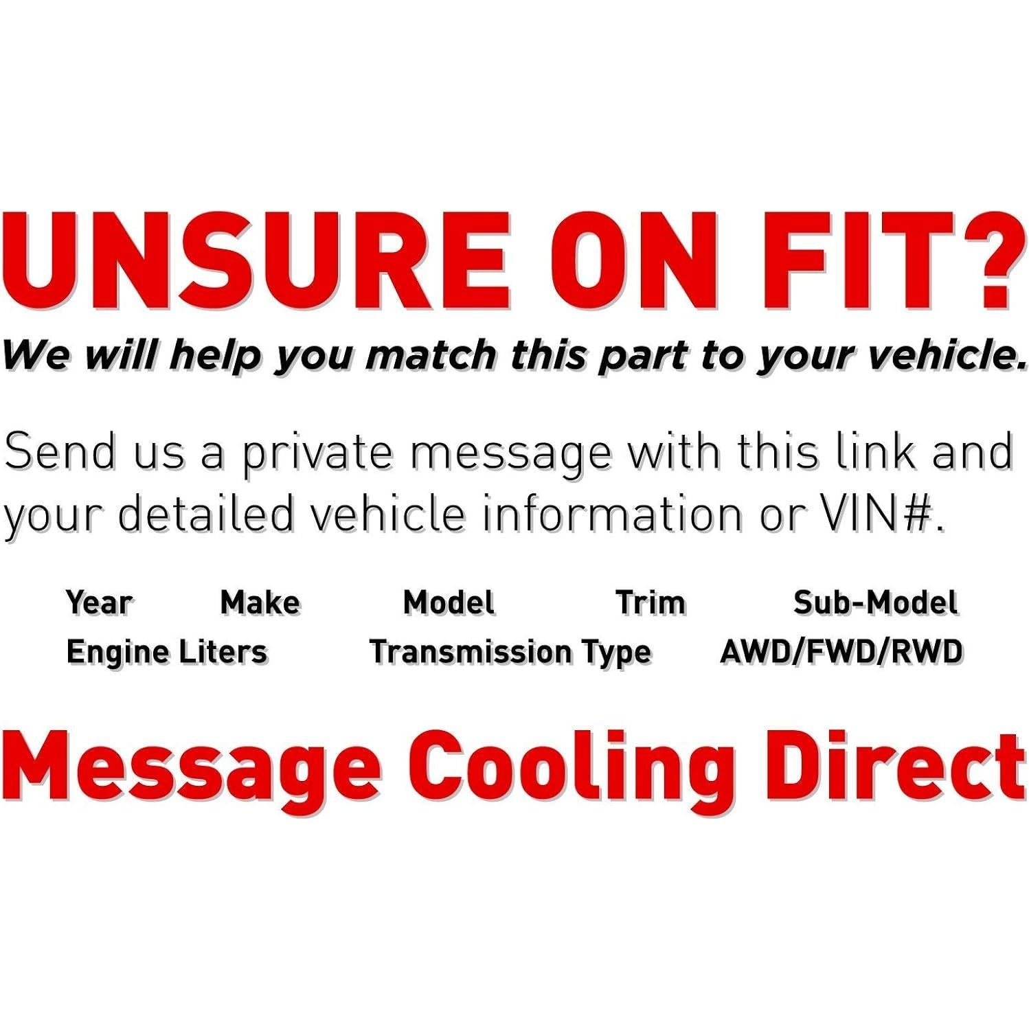 Enfriador de Radiador Cooling Direct para Toyota Camry 07-11