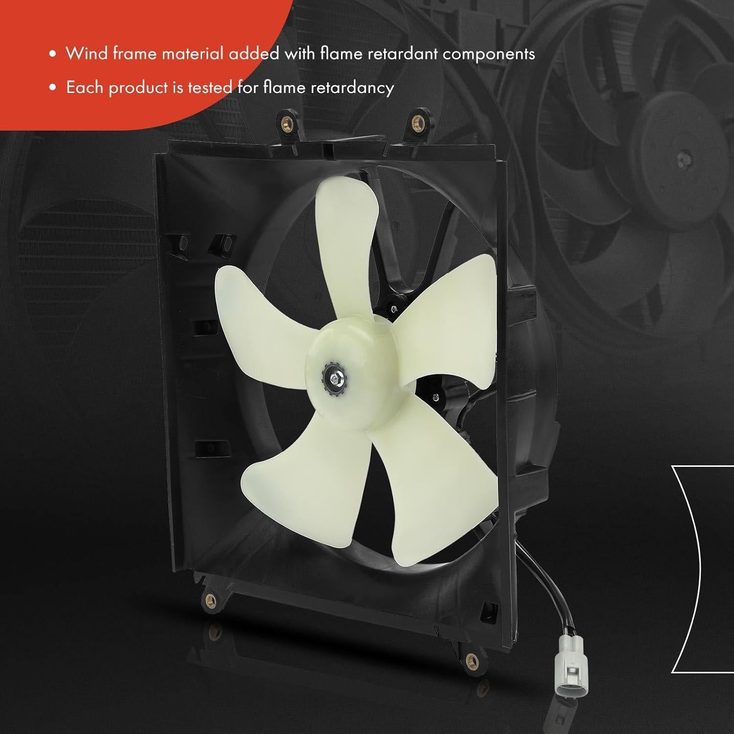 Ventilador de Refrigeración A-Premium para Toyota Corolla 1993-1997