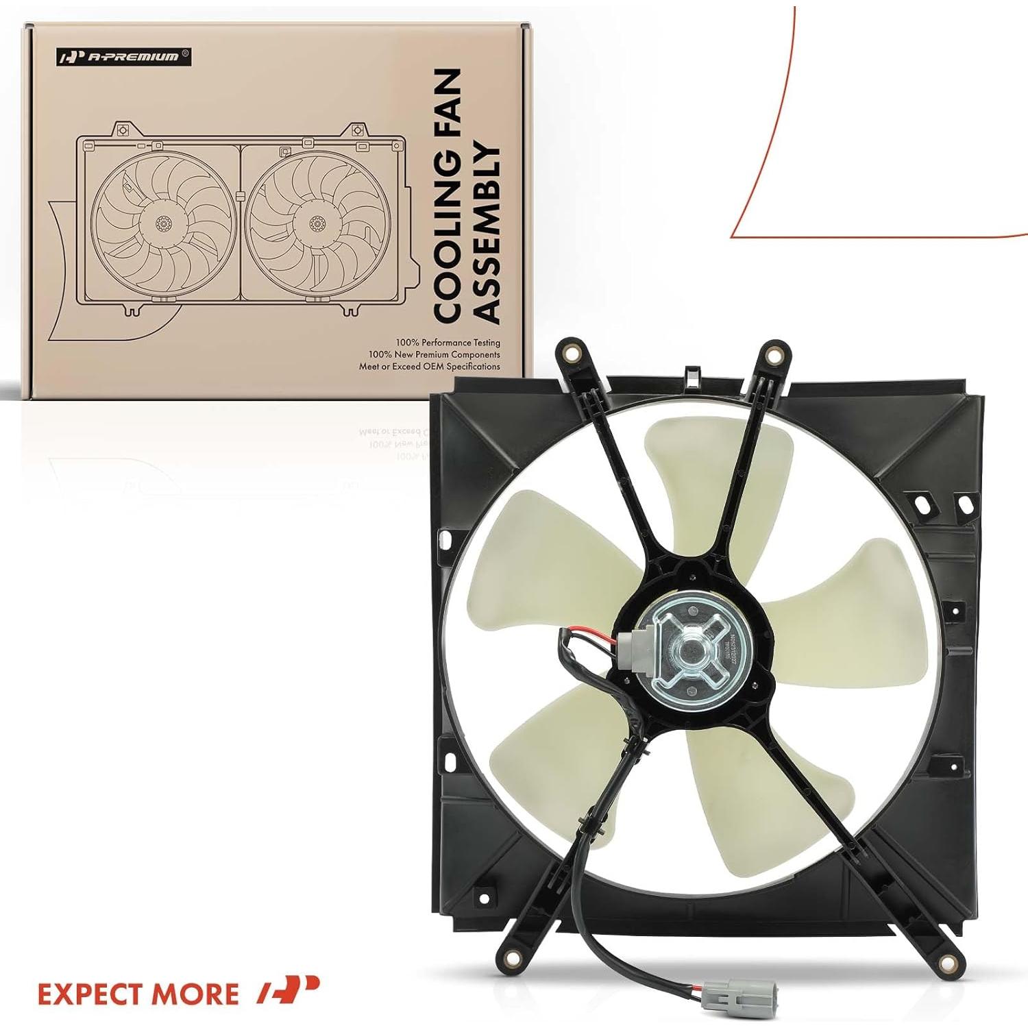 Ventilador de Refrigeración A-Premium para Toyota Corolla 1993-1997