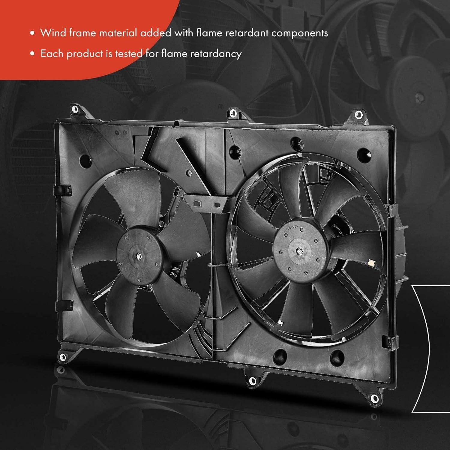 Ventilador de Refrigeración A-Premium para Toyota Highlander 2004-2007