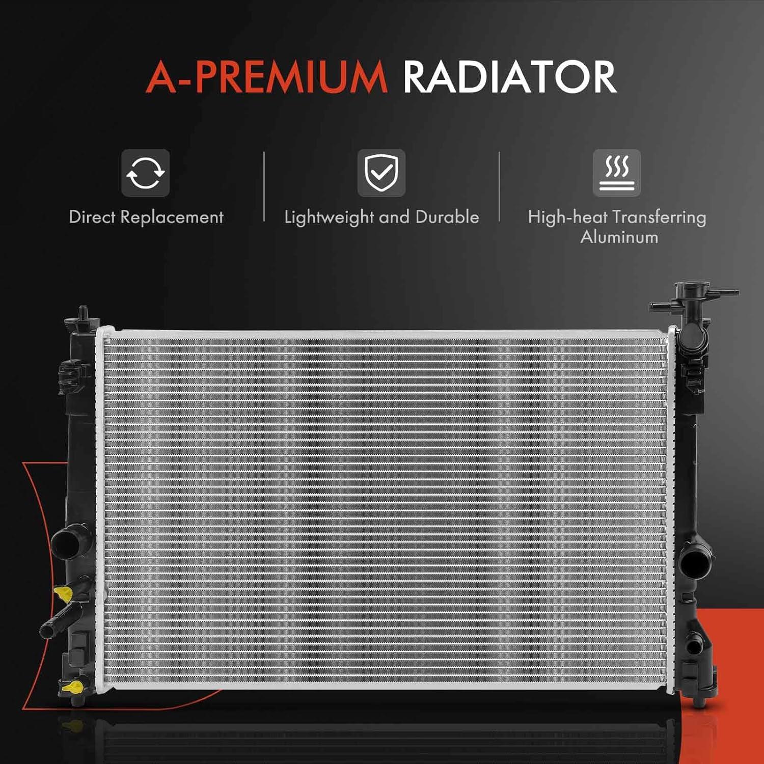 Conjunto Radiador A-Premium con Enfriador de Aceite 2.5L Toyota/Lexus