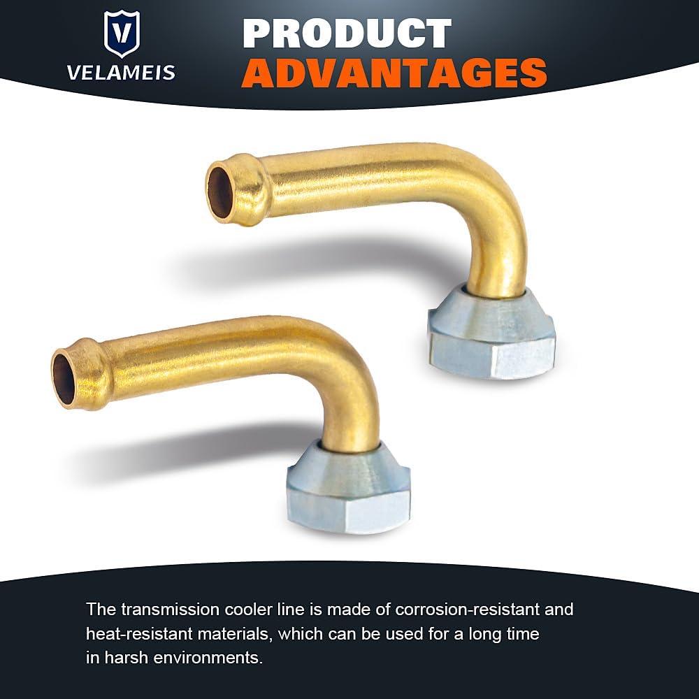 Engine Coolant Radiator Line Quick Connector for Toyota Corolla 1.8 2003-2008, Toyota Matrix 1.8 2003-2008, Pontiac Vibe 1.8 2003-2008 Transmission Cooler Oil Tube Connector (0004)