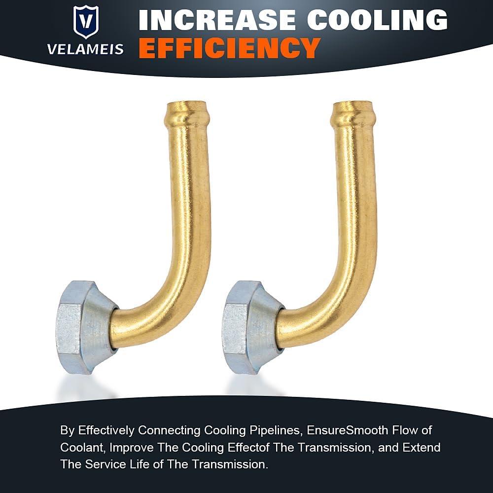 Engine Coolant Radiator Line Quick Connector for Toyota Corolla 1.8 2003-2008, Toyota Matrix 1.8 2003-2008, Pontiac Vibe 1.8 2003-2008 Transmission Cooler Oil Tube Connector (0004)