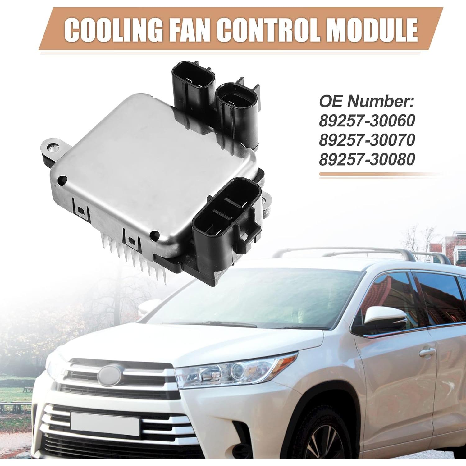 Controlador de Ventilador de Refrigeración X AUTOHAUX para Toyota