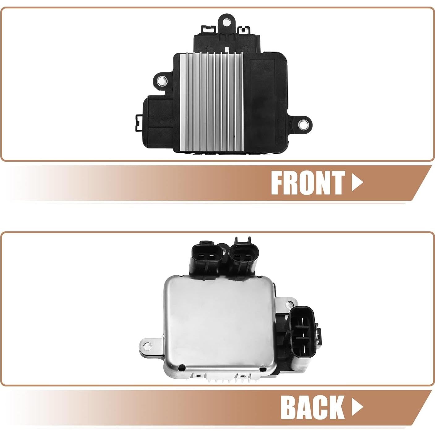 Controlador de Ventilador de Refrigeración X AUTOHAUX para Toyota