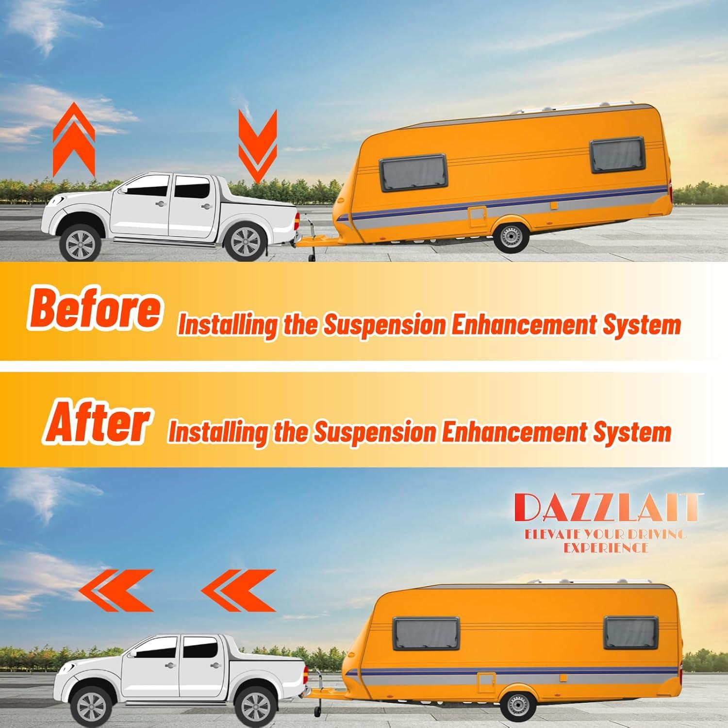 Sistema de Mejora de Suspensión Trasera DAZZLAIT SSR-610-54