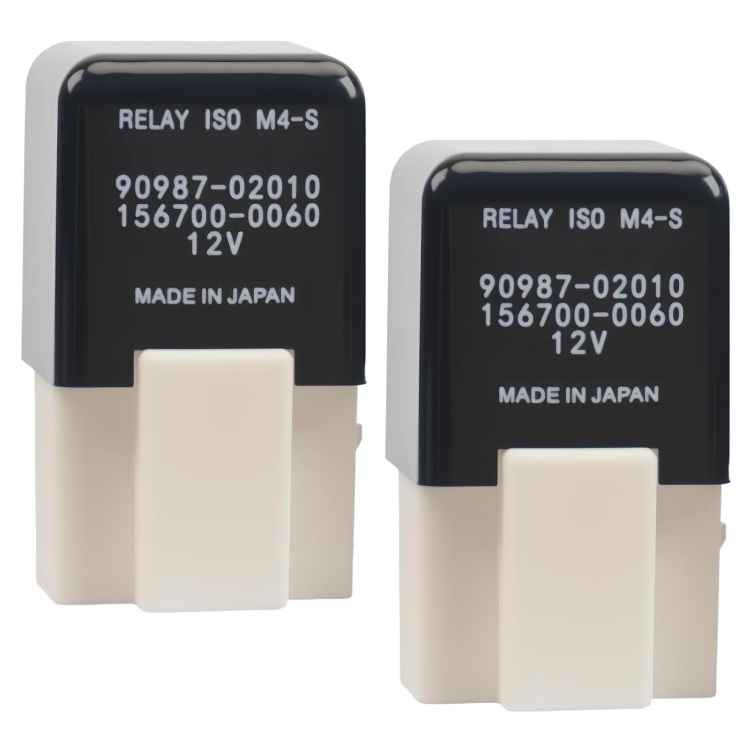 Relé de Enfriamiento 12VDC 40A 4-Pin Toyota Lexus GM - 2 Pcs