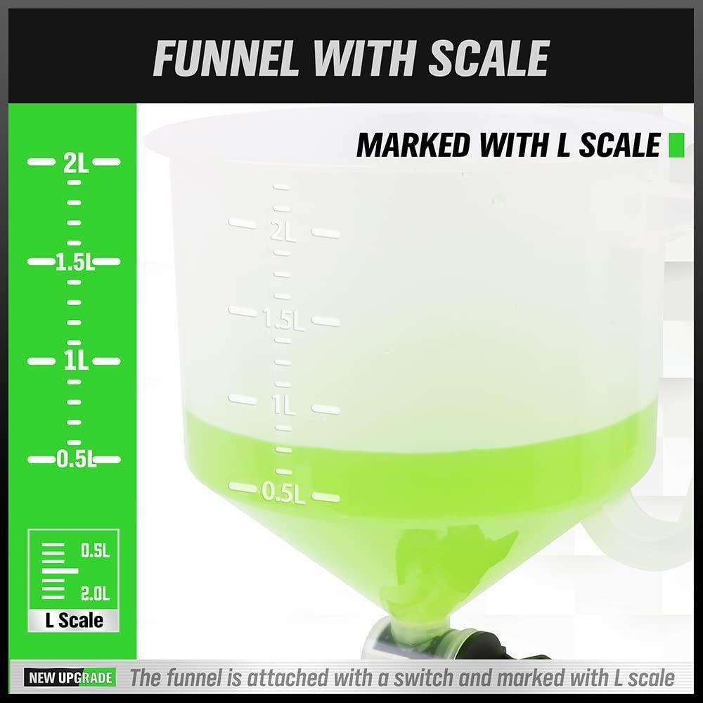 Kit de embudo de refrigerante sin derrames SWANLAKE 15 piezas