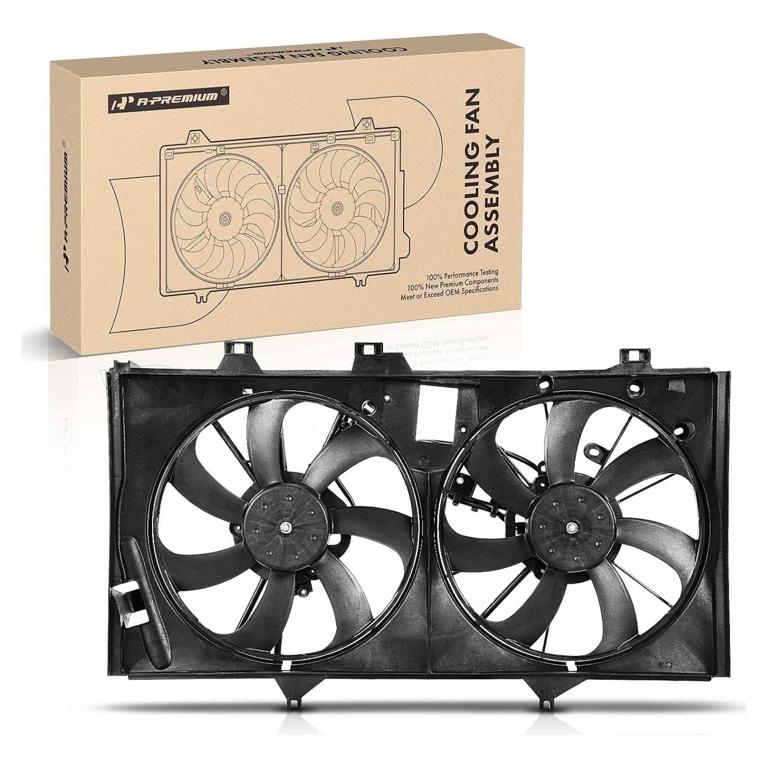 Ventilador de Refrigeración A-Premium para Toyota Camry 2012-2017 y Avalon 2013-2018