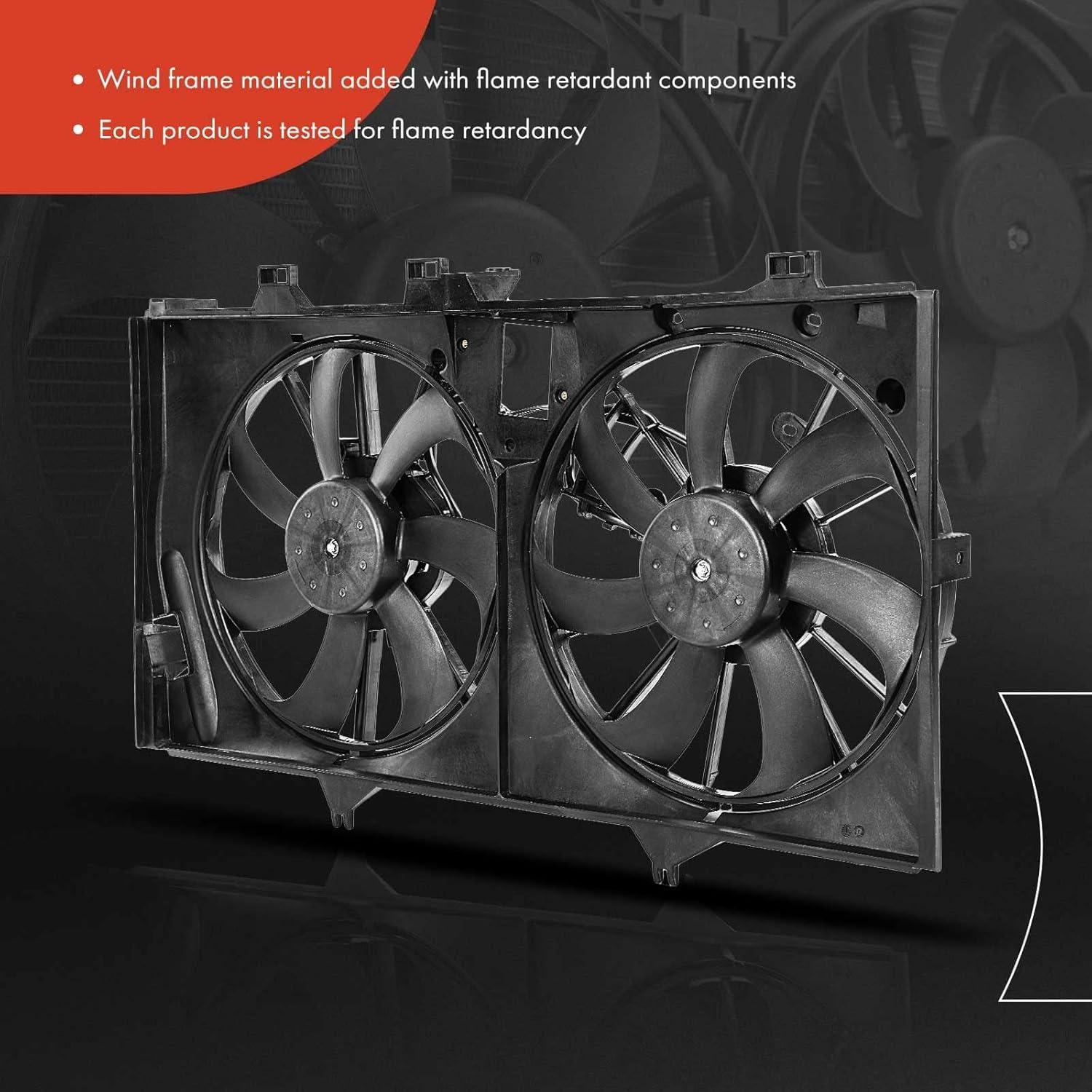 Ventilador de Refrigeración A-Premium para Toyota Camry 2012-2017 y Avalon 2013-2018