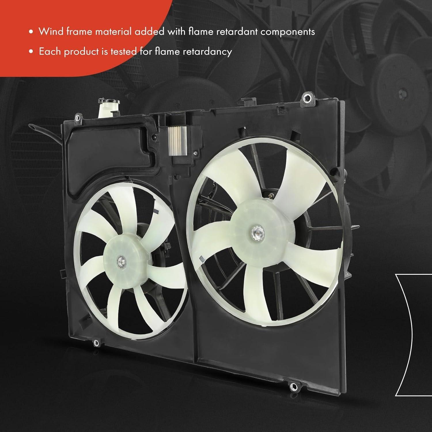 Conjunto Ventilador Refrigeración A-Premium Toyota Sienna 2007-2010