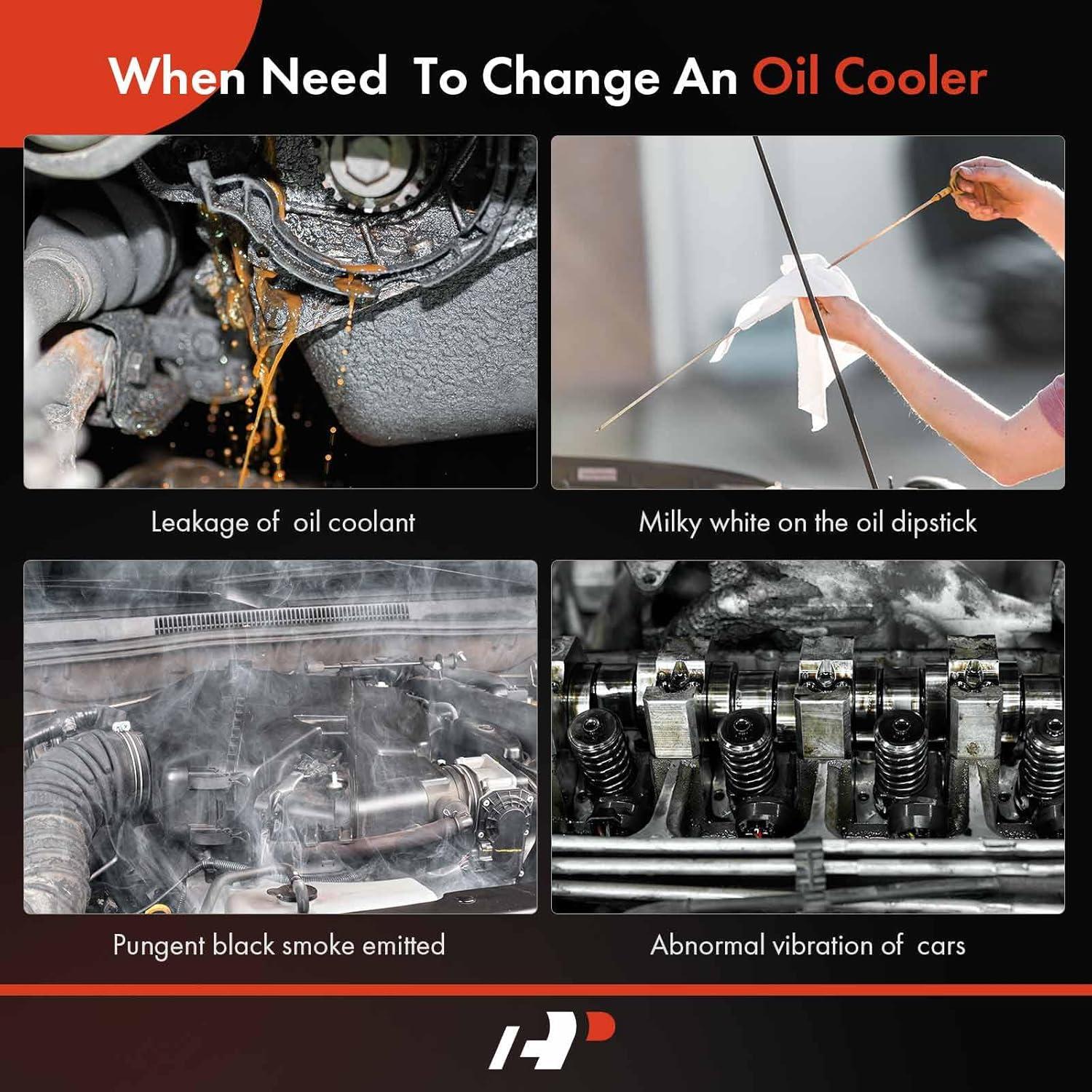 Enfriador de Aceite de Transmisión A-Premium para Toyota Highlander 2014-2016 3.5L