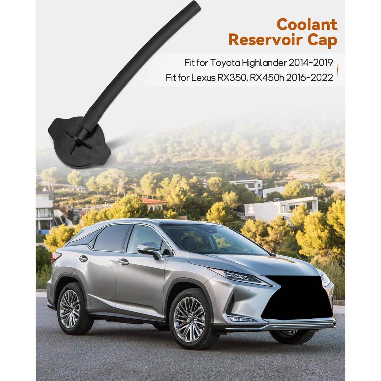 Tapa del Reservorio de Refrigerante Wujexuhe para Toyota y Lexus