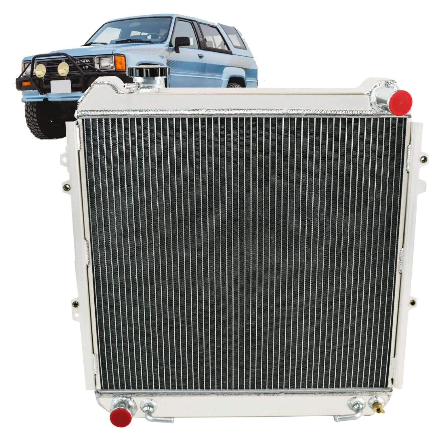 Radiador de Aluminio KUNTAUTOS 3 Filas para Toyota 3.0L V6 1988-1995