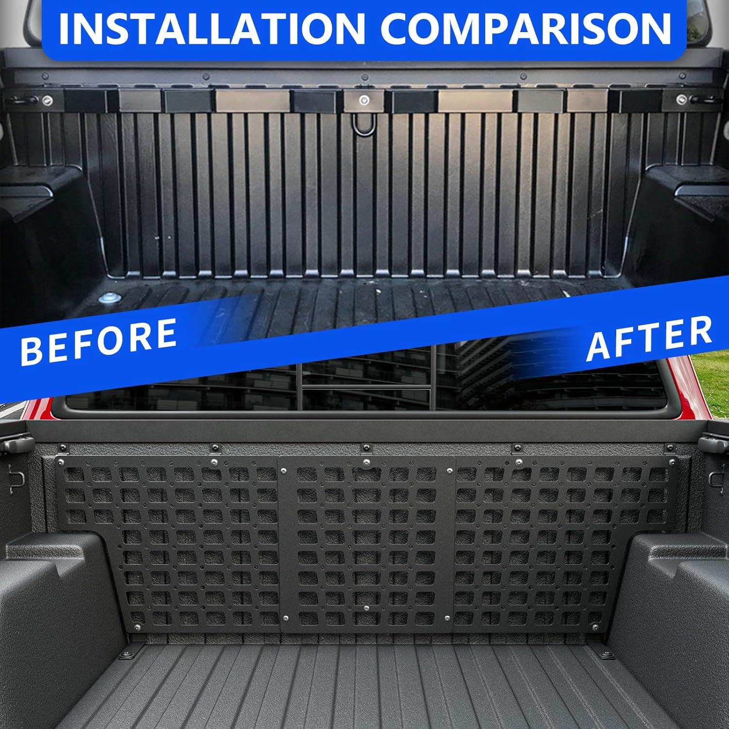 Panel Molle Frontal SZYANG para Toyota Tacoma 2005-2023