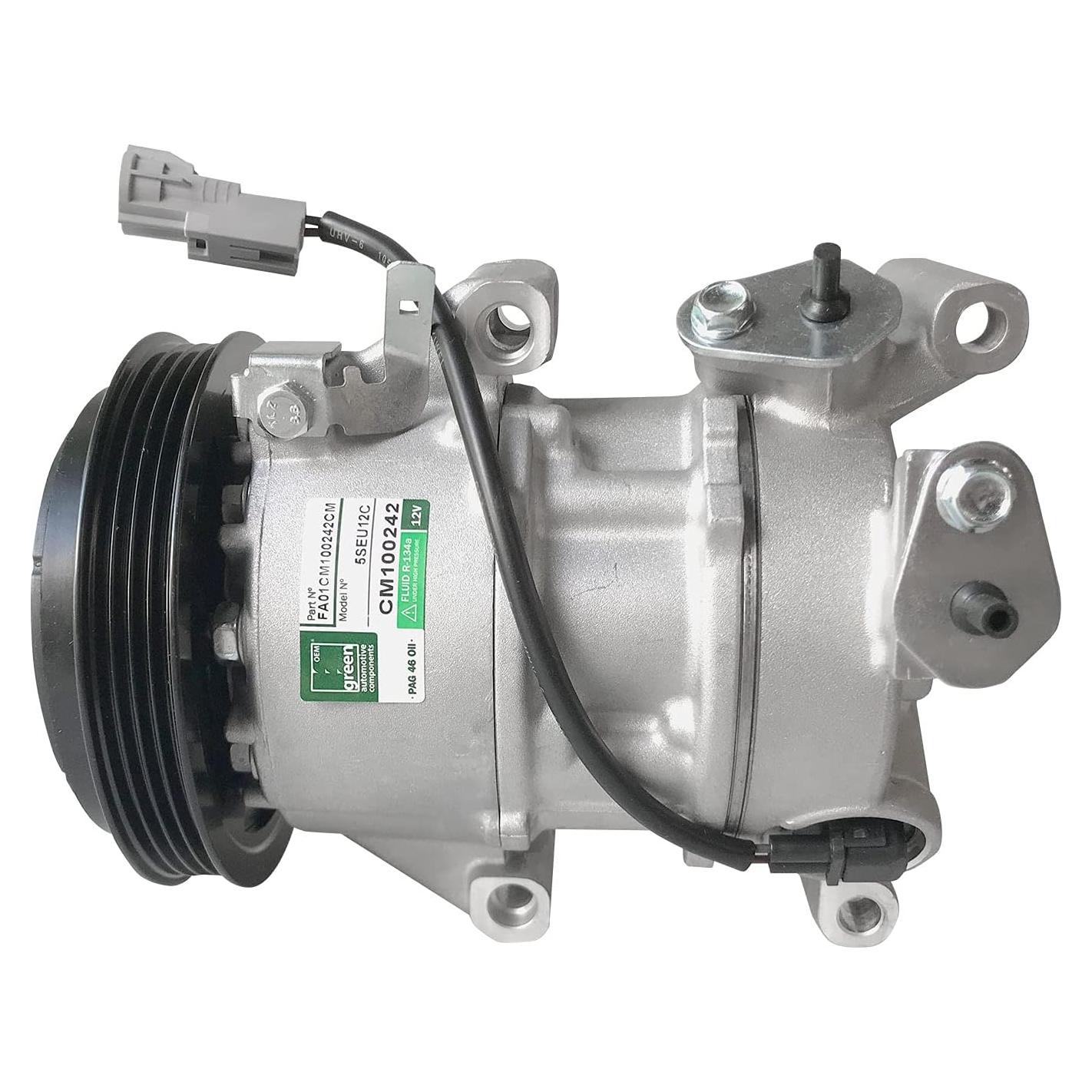 Compresor de A/C VERDE para Toyota Yaris 1.5L 2012-2015