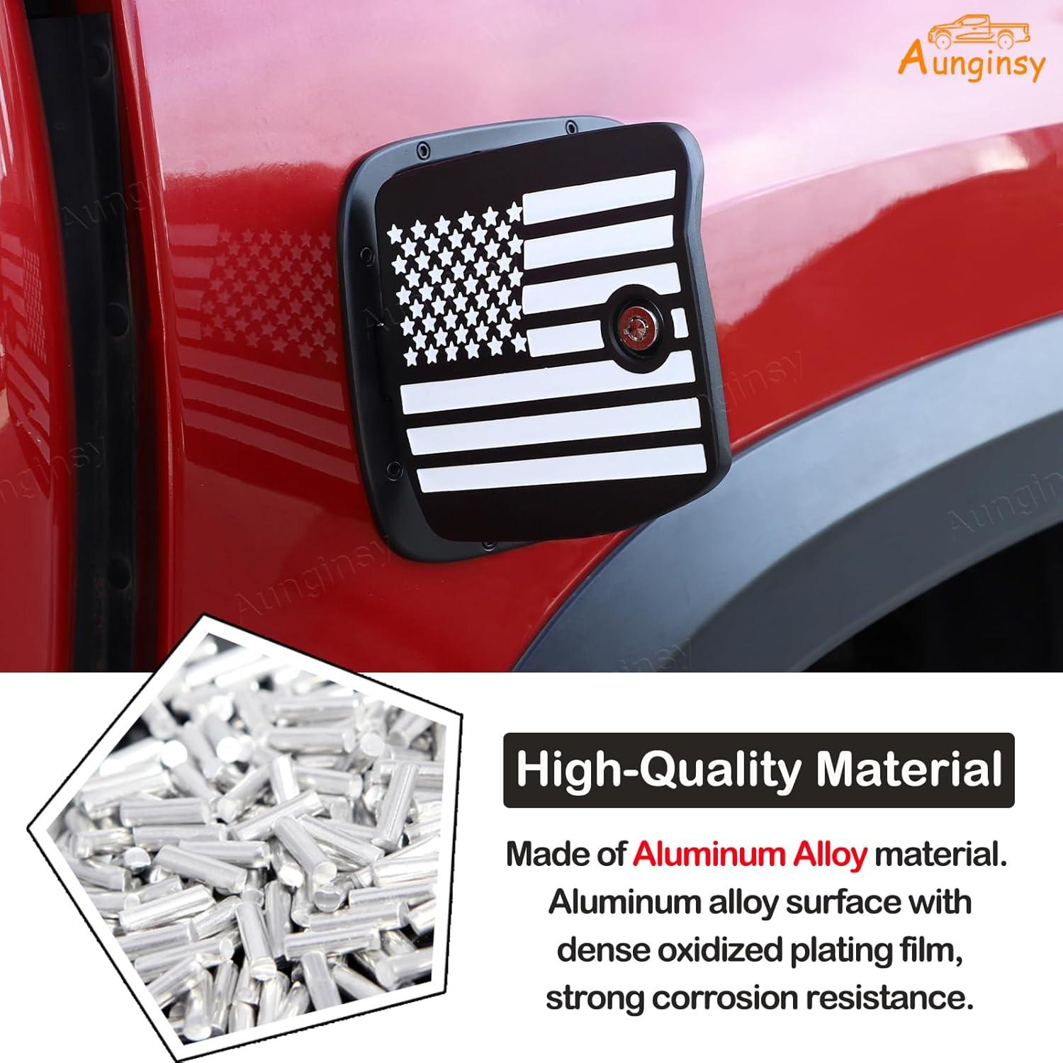 Tapa de tanque de combustible Aunginsy con bloqueo para Toyota Tacoma 2016-2023