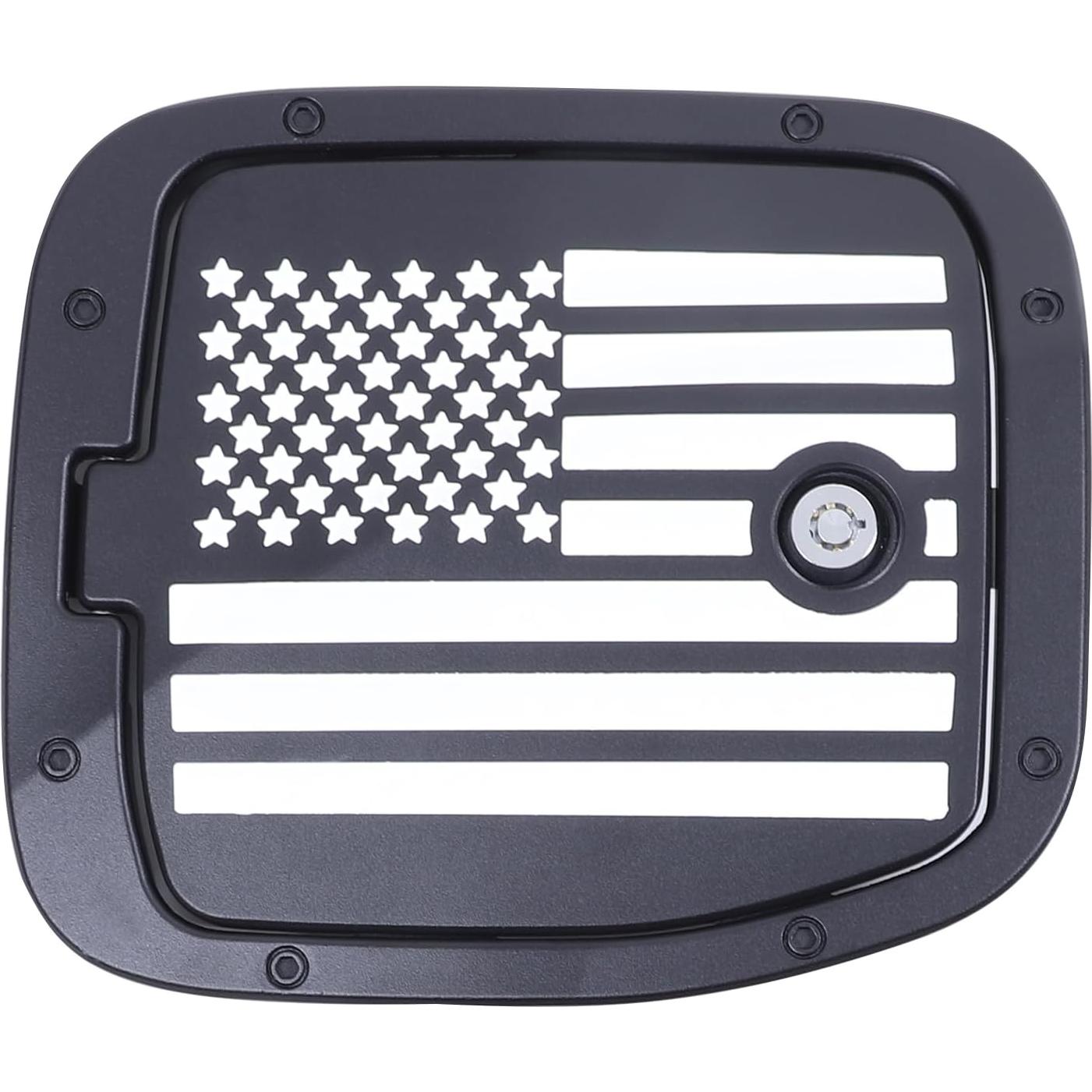 Tapa de tanque de combustible Aunginsy con bloqueo para Toyota Tacoma 2016-2023