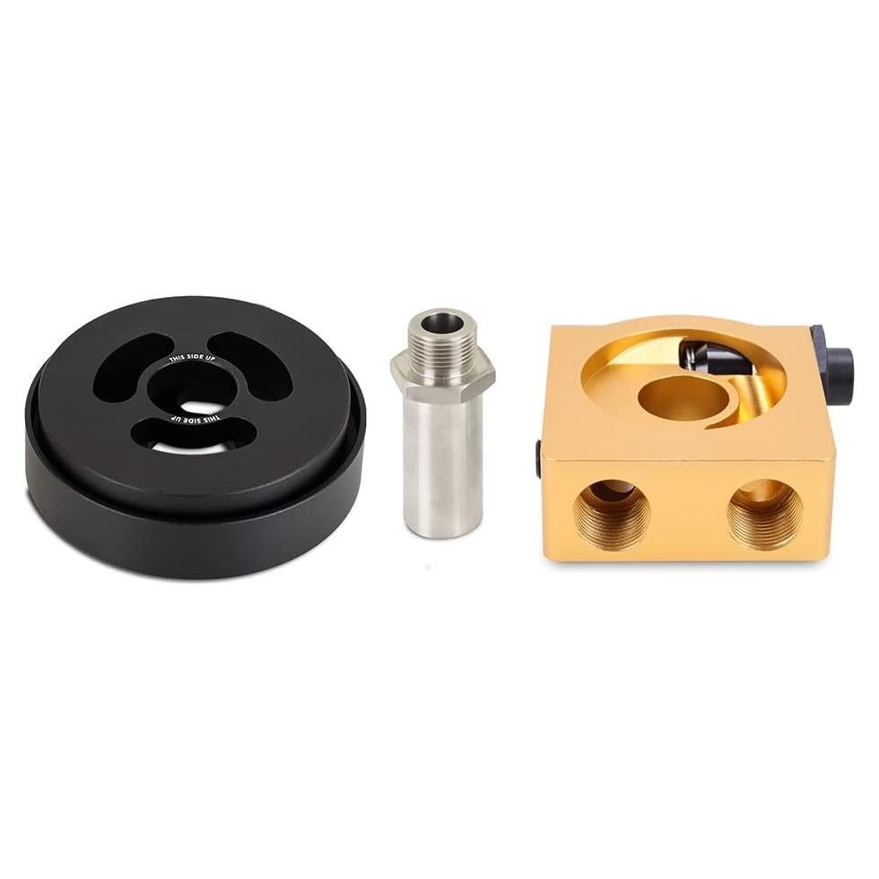 Placa y adaptador termostático de sándwich de aceite Mishimoto para Subaru BRZ/Toyota 86/Scion FRS 2013-2020