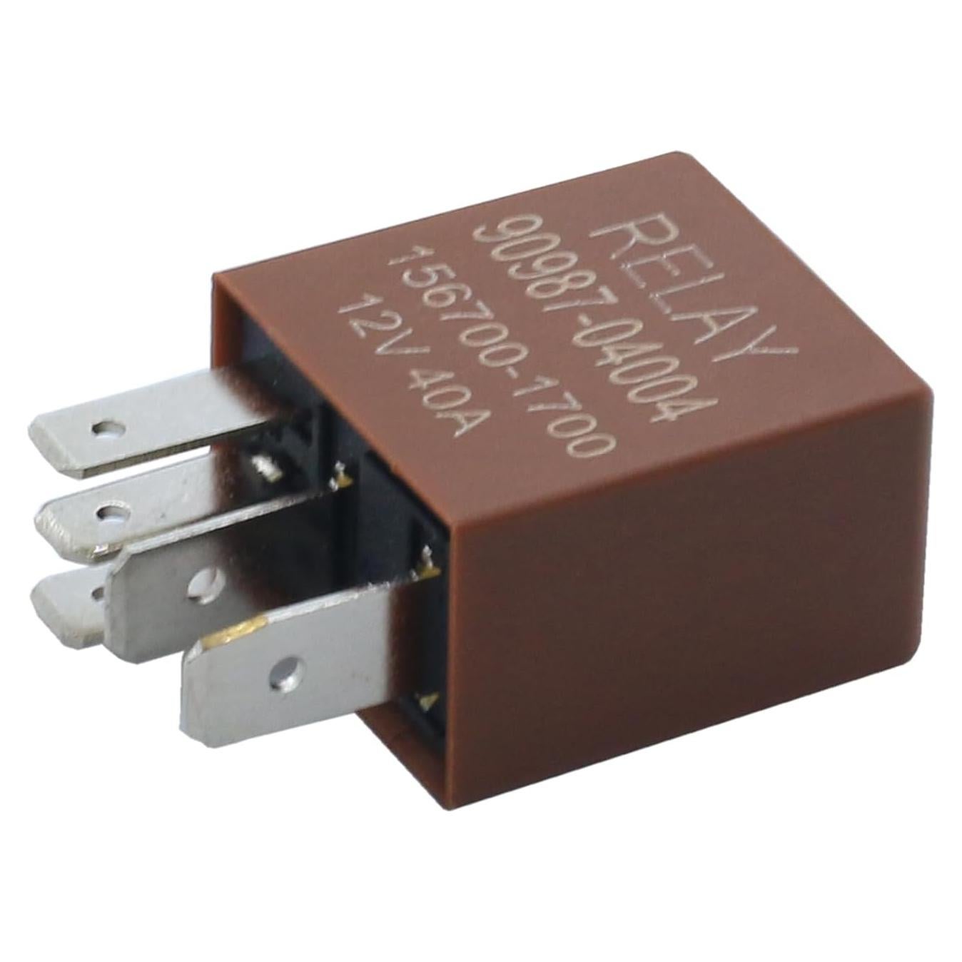 Relé de Ventilador de Refrigeración PLENTZOM 12V 40A 5PINS