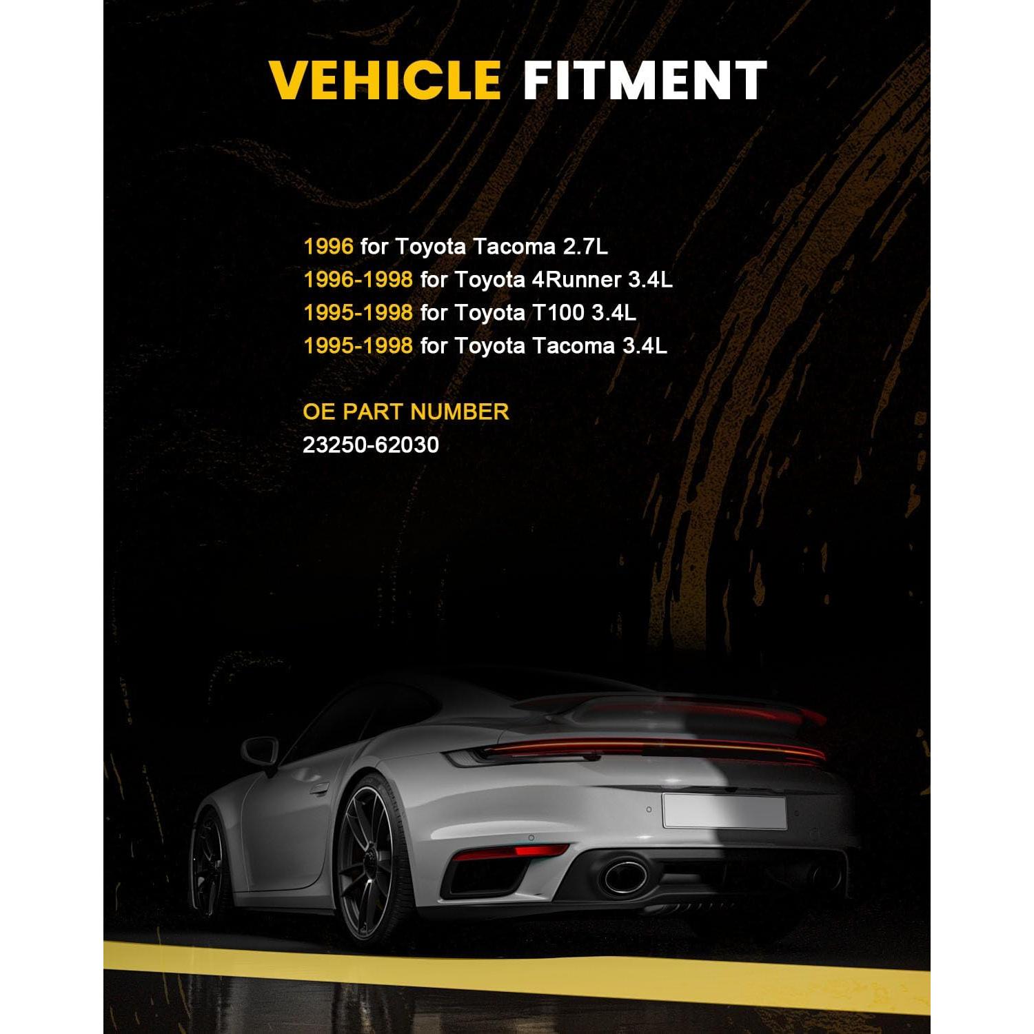 Inyector de Combustible OCPTY 6 Piezas para Toyota 3.4L 2.7L