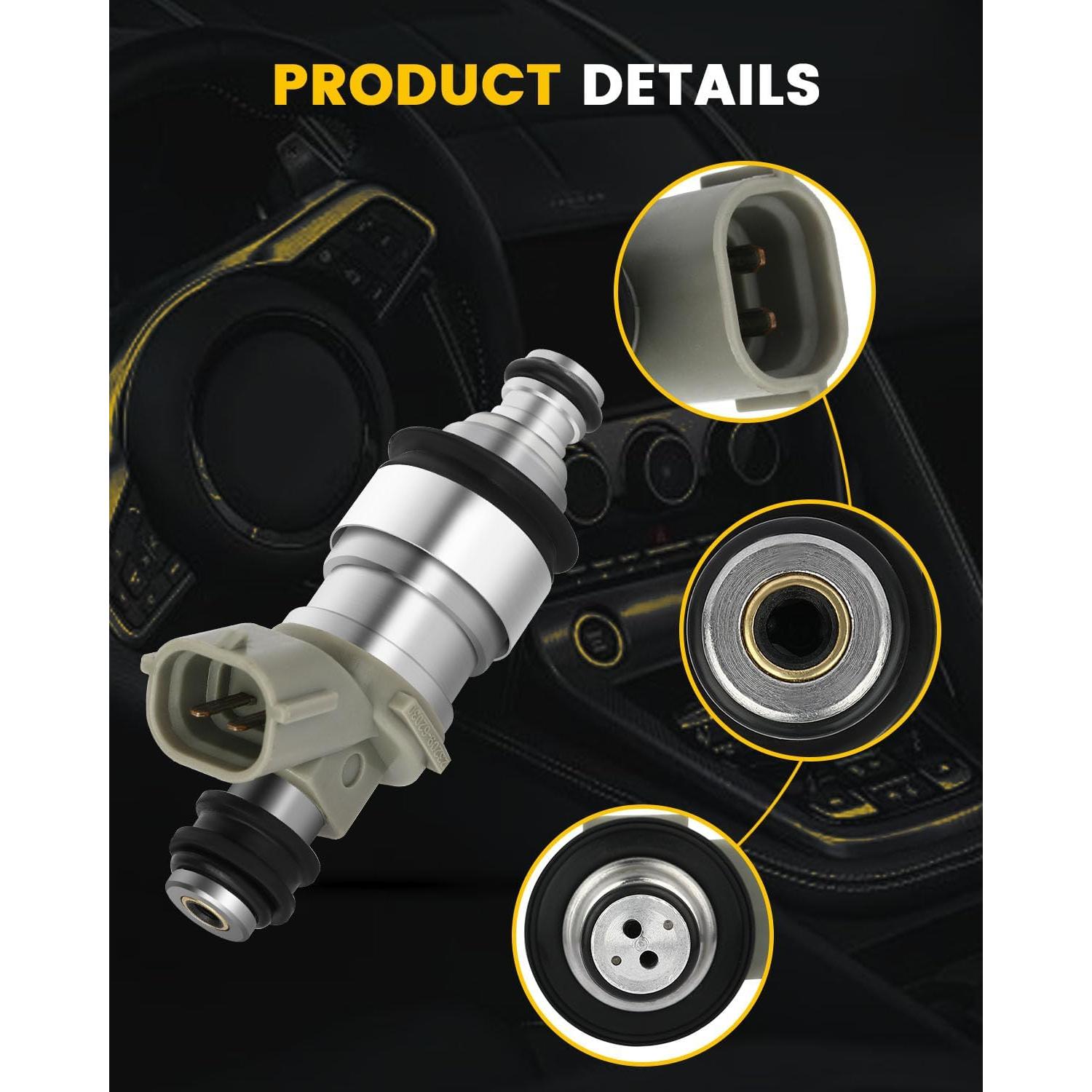 Inyector de Combustible OCPTY 6 Piezas para Toyota 3.4L 2.7L