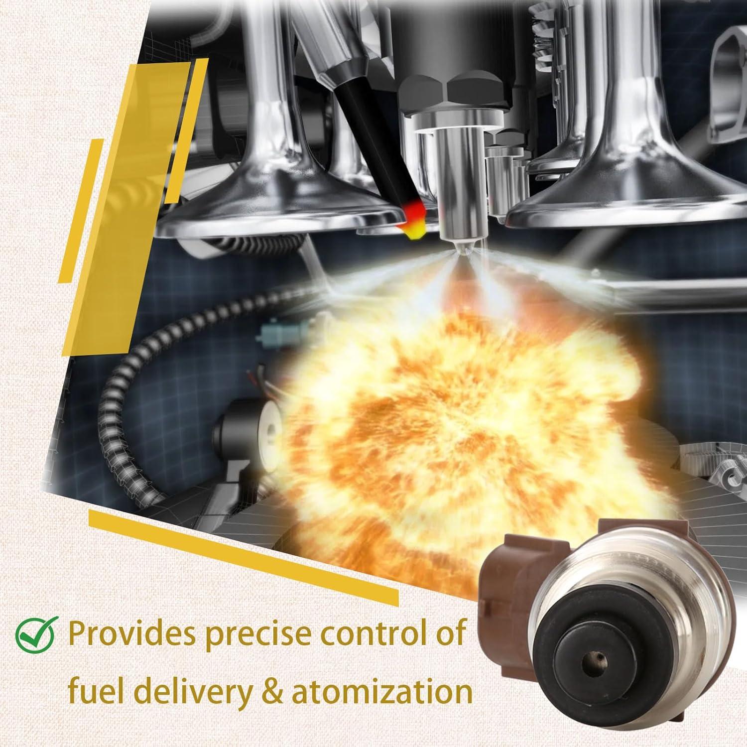 Inyectores de Combustible Pjvmvo 3VZ-E 3.0L Conjunto de 6