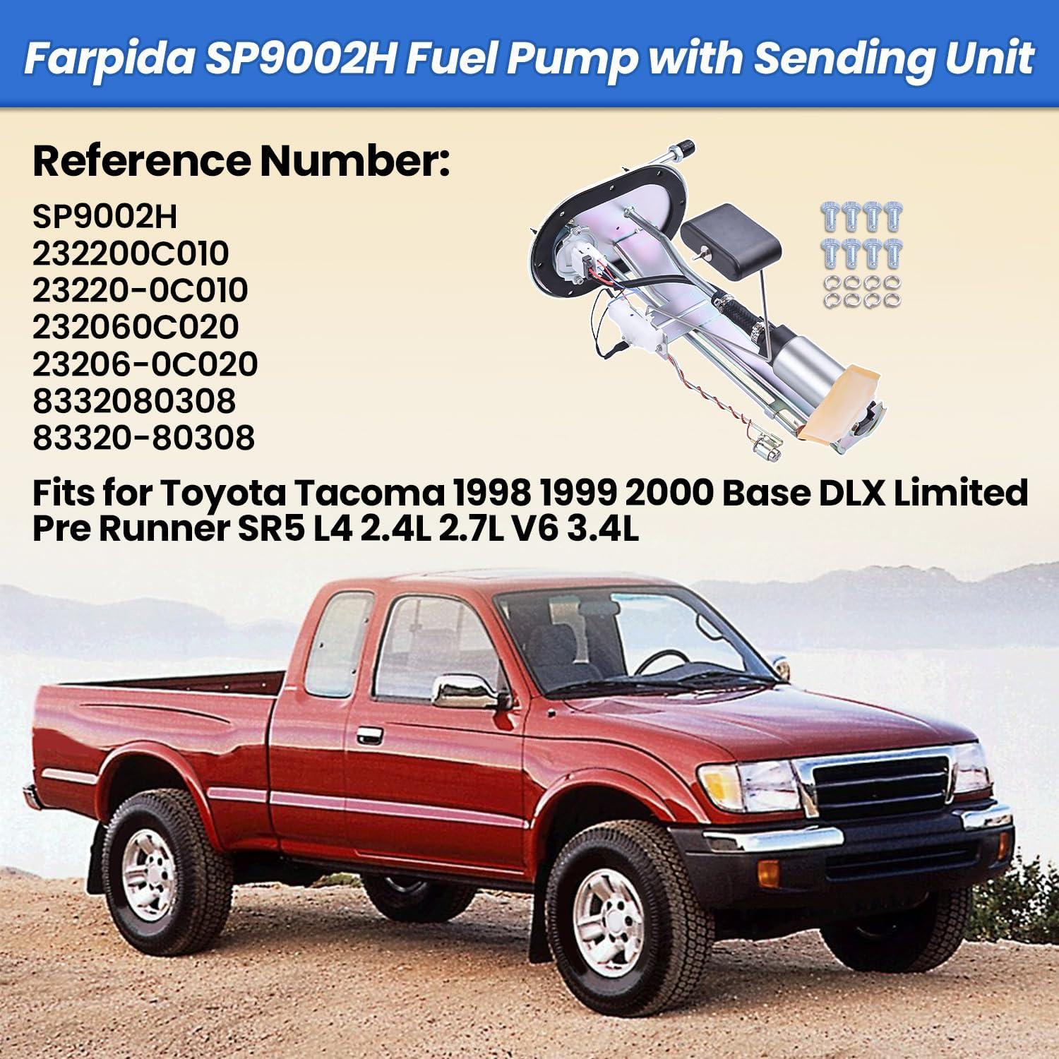 Bomba de Combustible Farpida SP9002H para Toyota Tacoma 1995-2000