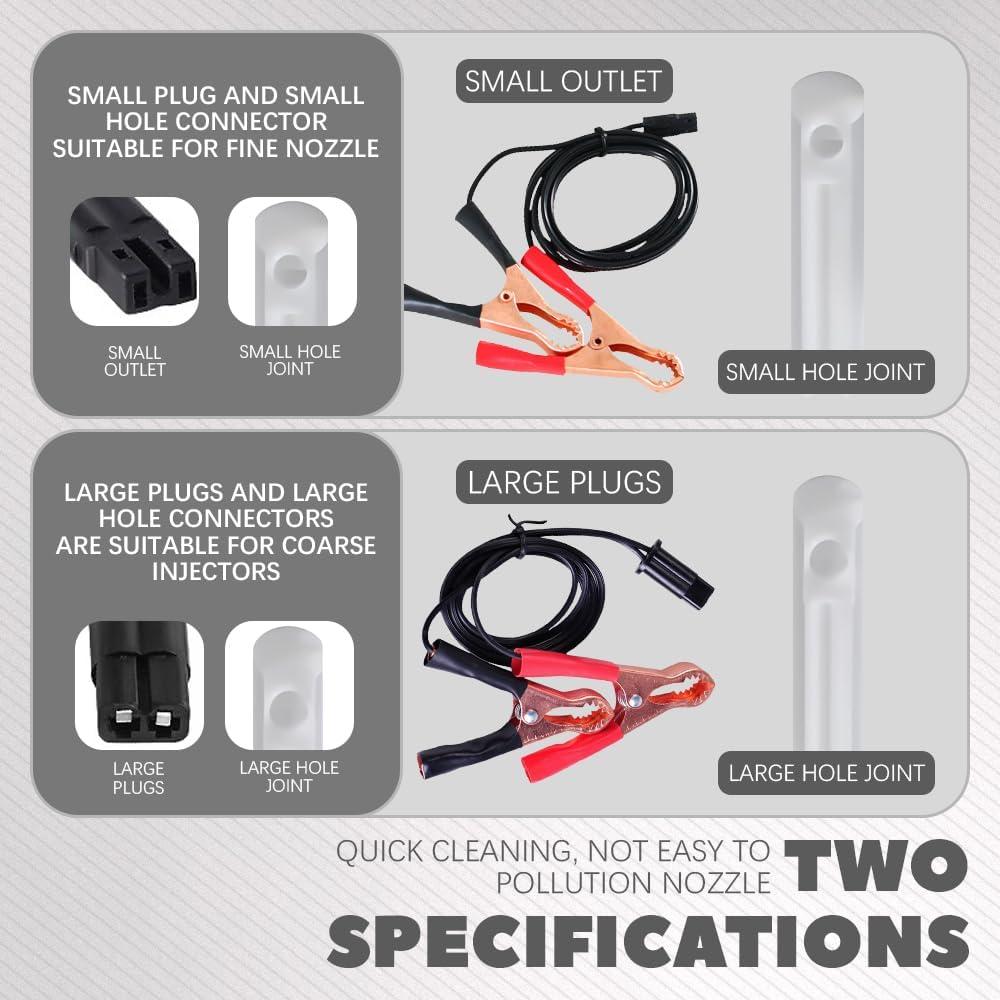 Kit de Limpiador de Inyectores de Combustible PACLVIO 4 Piezas