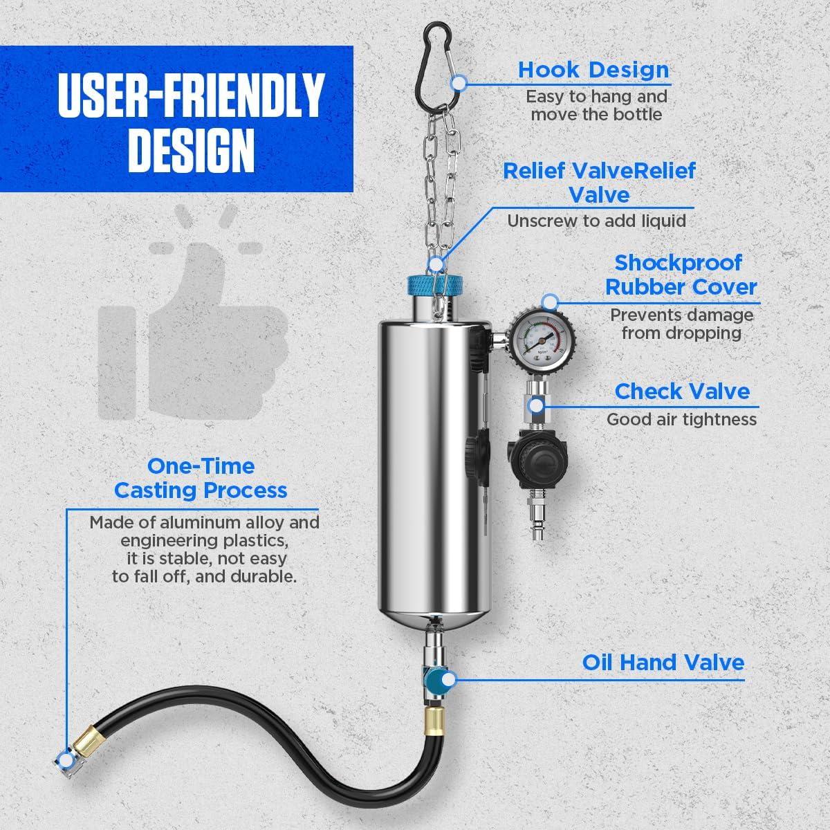 Kit de Limpiador de Inyectores CMTOOL 1000ML para Automóviles
