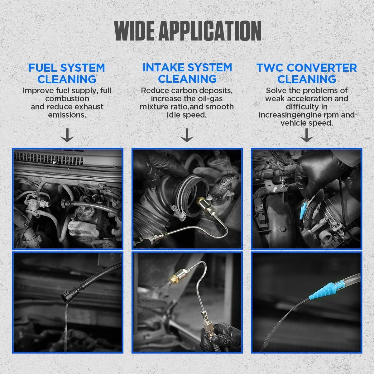Kit de Limpiador de Inyectores CMTOOL 1000ML para Automóviles
