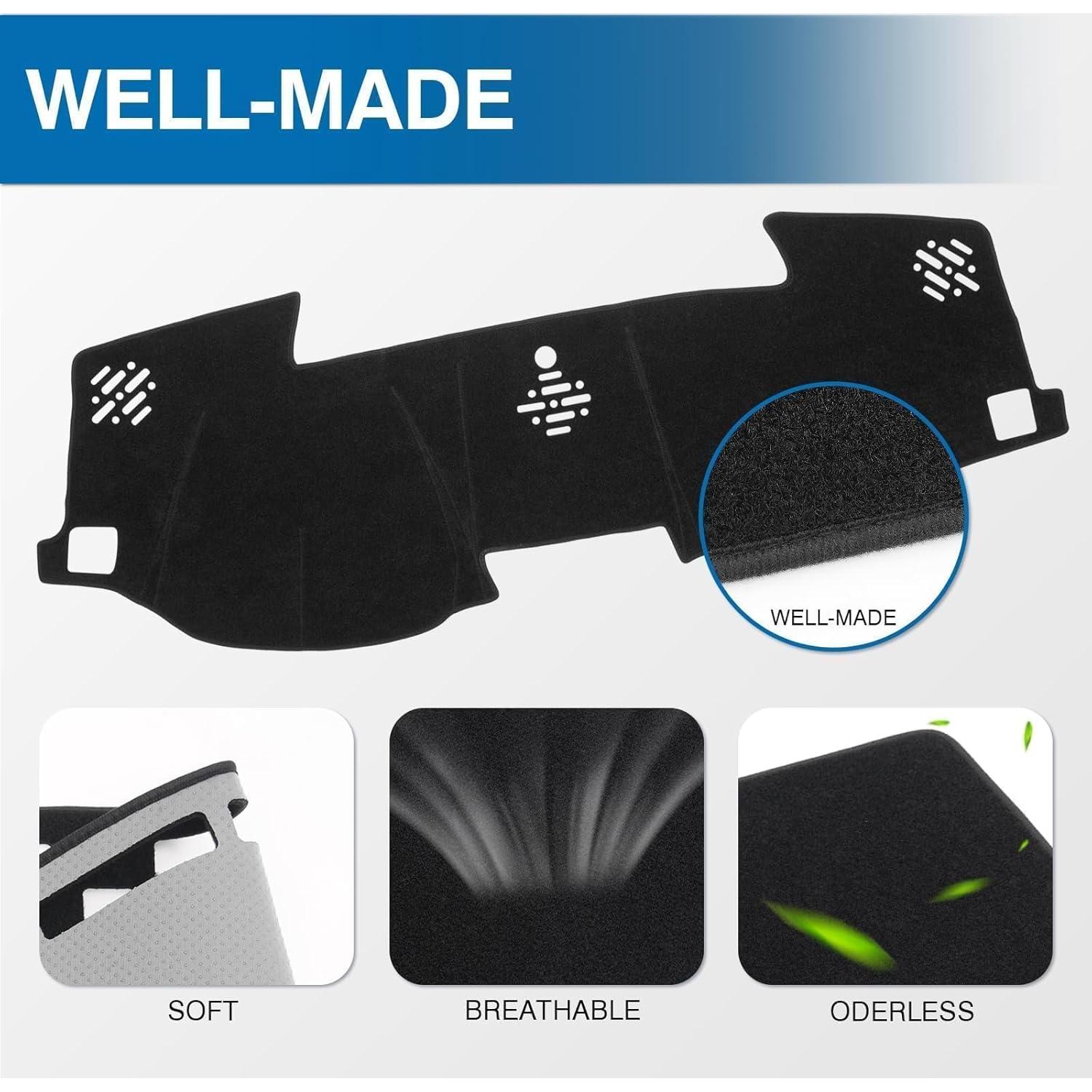 Cubierta de tablero KUST para Toyota Camry XV50 2015-2017