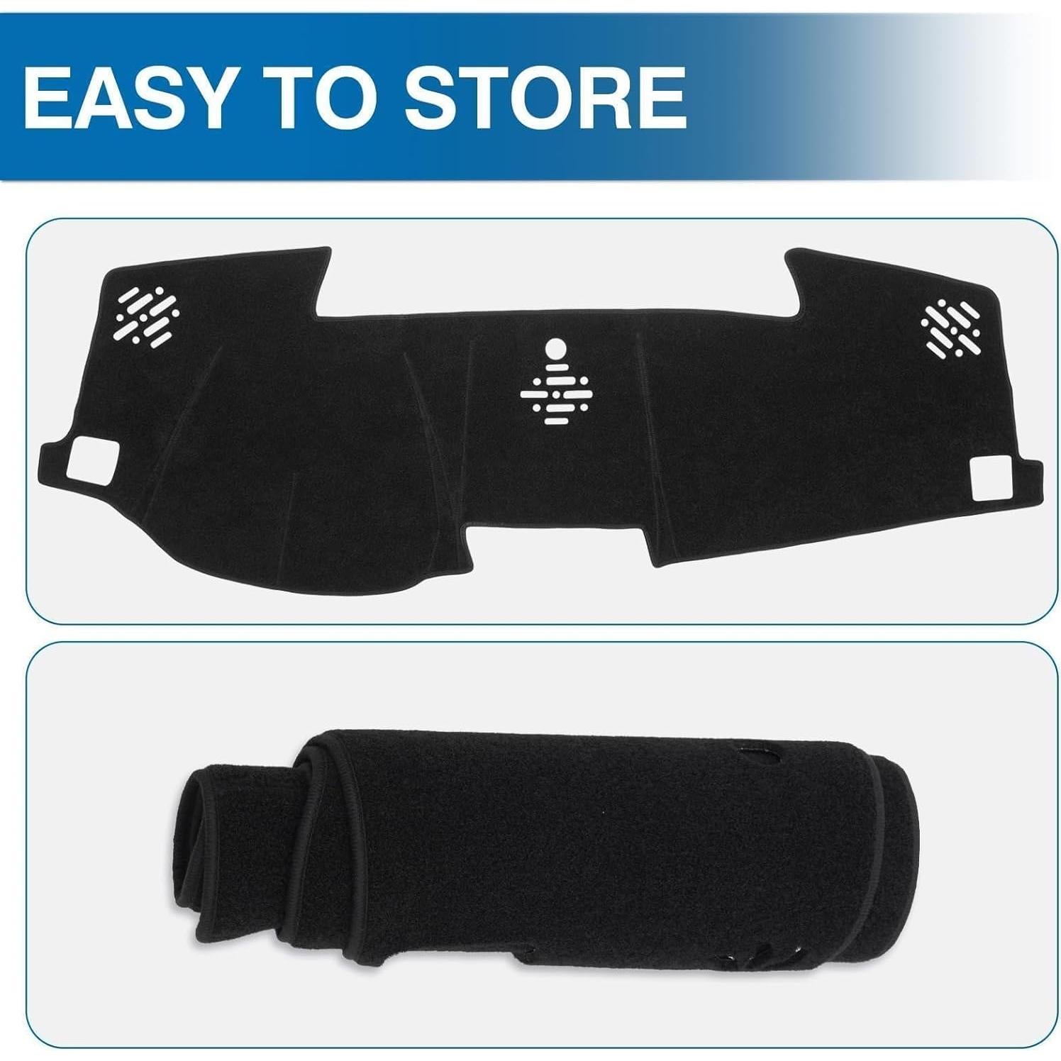 Cubierta de tablero KUST para Toyota Camry XV50 2015-2017