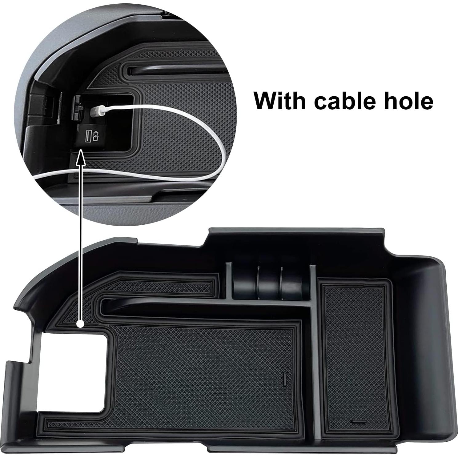 Bandeja organizadora de consola central EVTIME para Camry 2018-2024