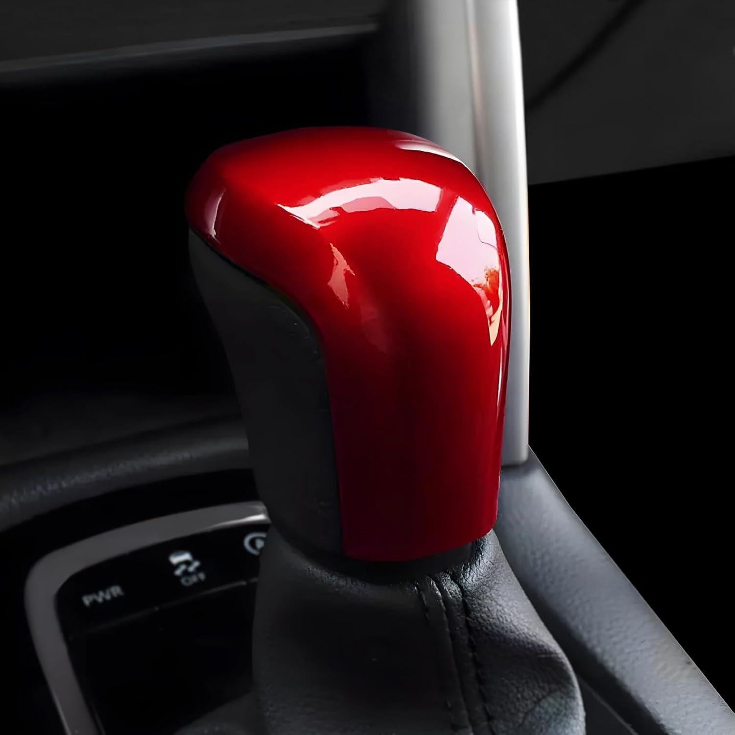 Cubierta de pomo de cambio Toyota Camry 2018-2025 Rojo ABS