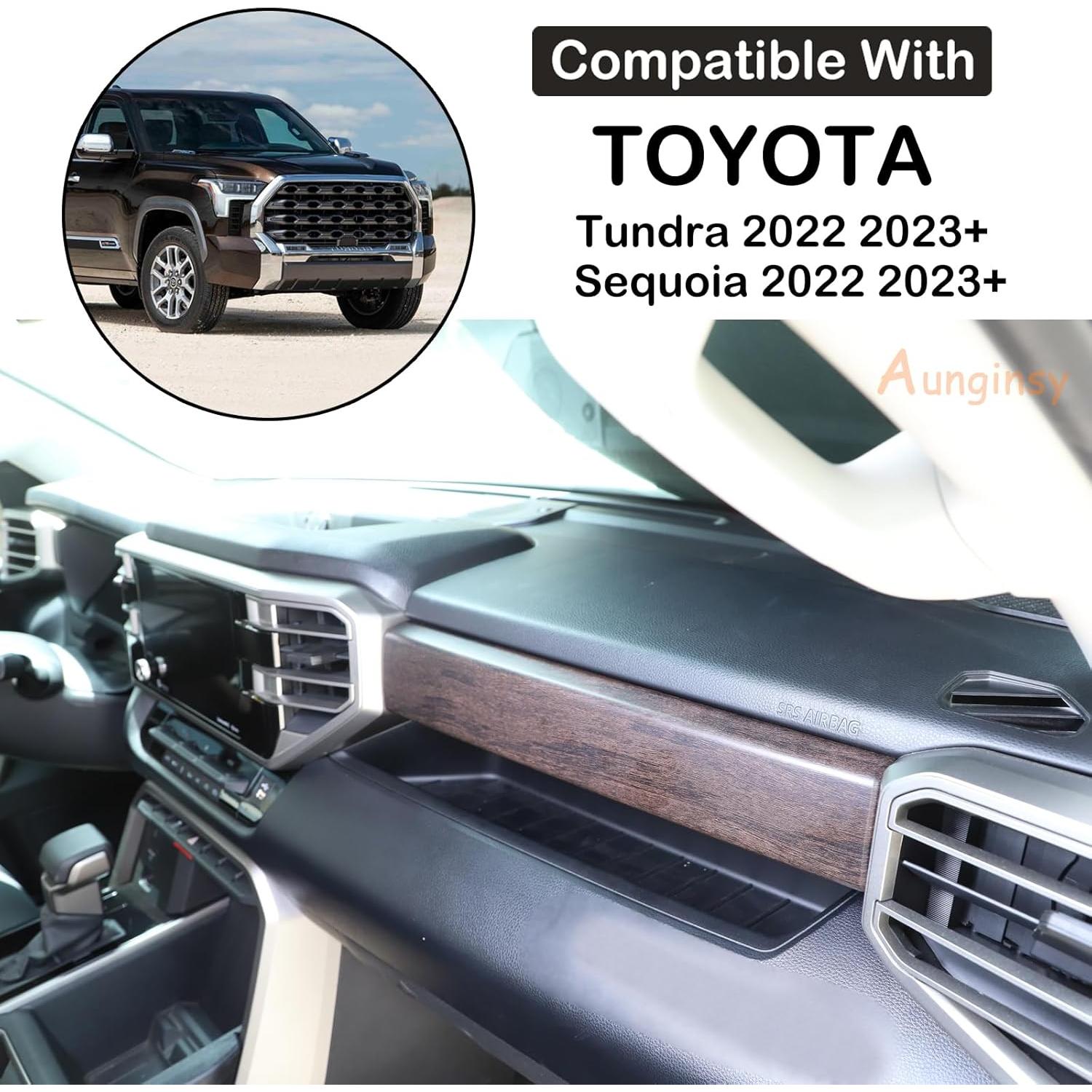 Cubierta Panel Central Aunginsy para Toyota Tundra/Sequoia 2022-2025