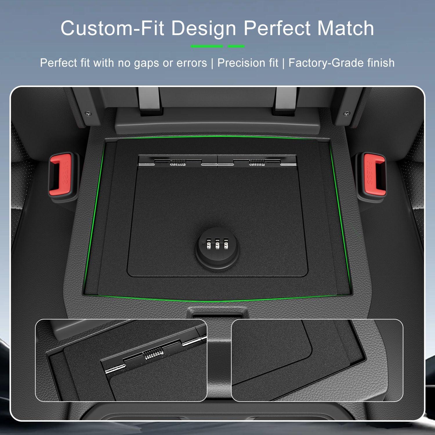 Caja Fuerte de Consola Central xipoqix para Toyota Tacoma 2024-2025