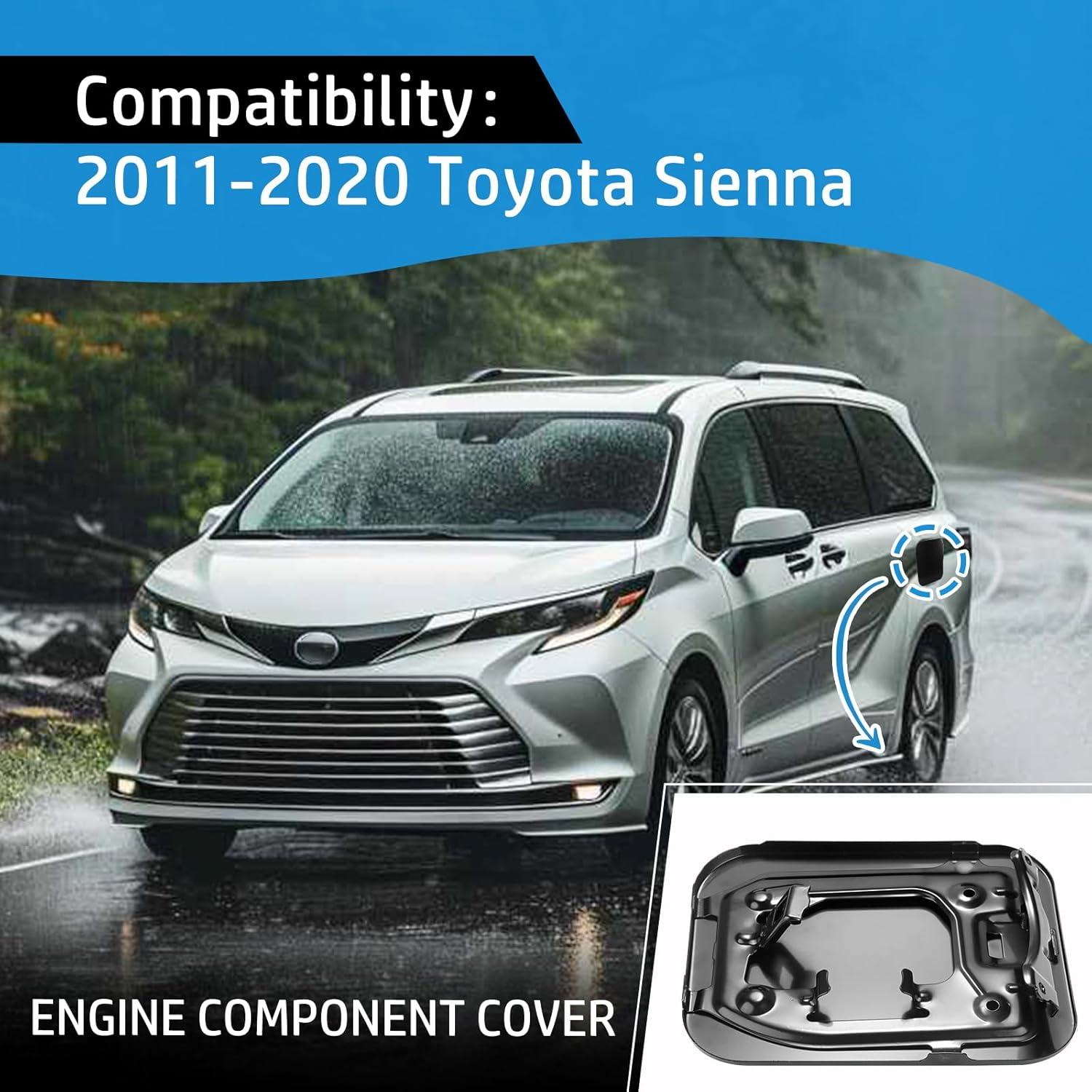 Tapa de llenado de combustible Arbriaty 77350-08020 para Toyota Sienna 2011-2020