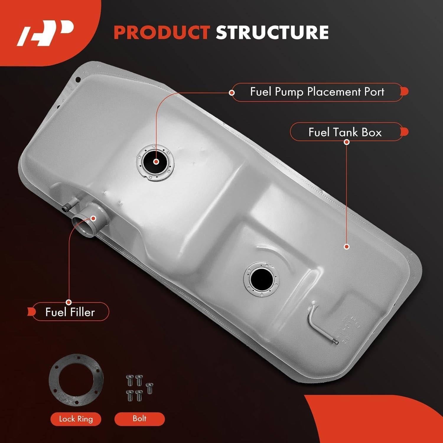 Tanque de combustible A-Premium 64.4L para Toyota Pickup 89-90