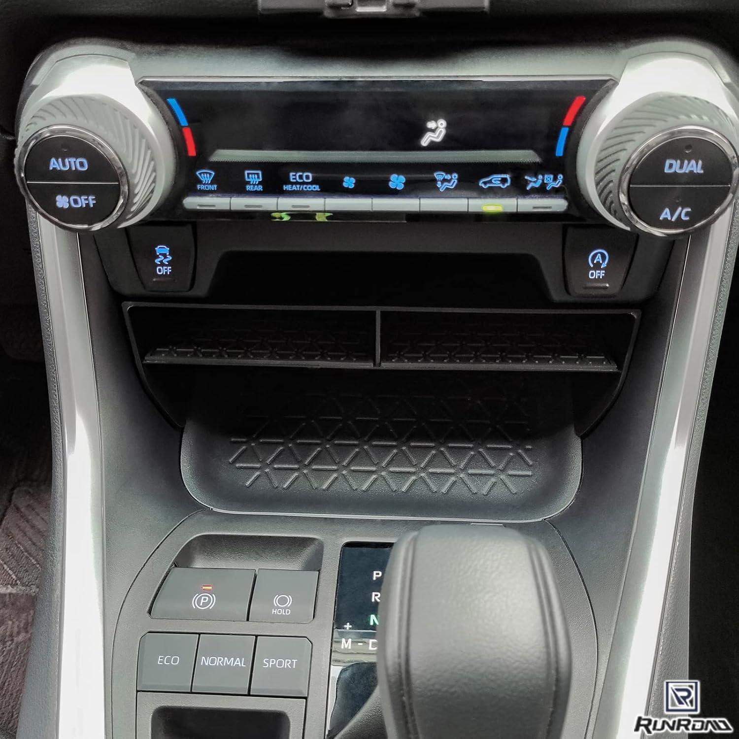 Bandeja Organizadora RUNROAD para Consola Central Toyota RAV4 2019-2025