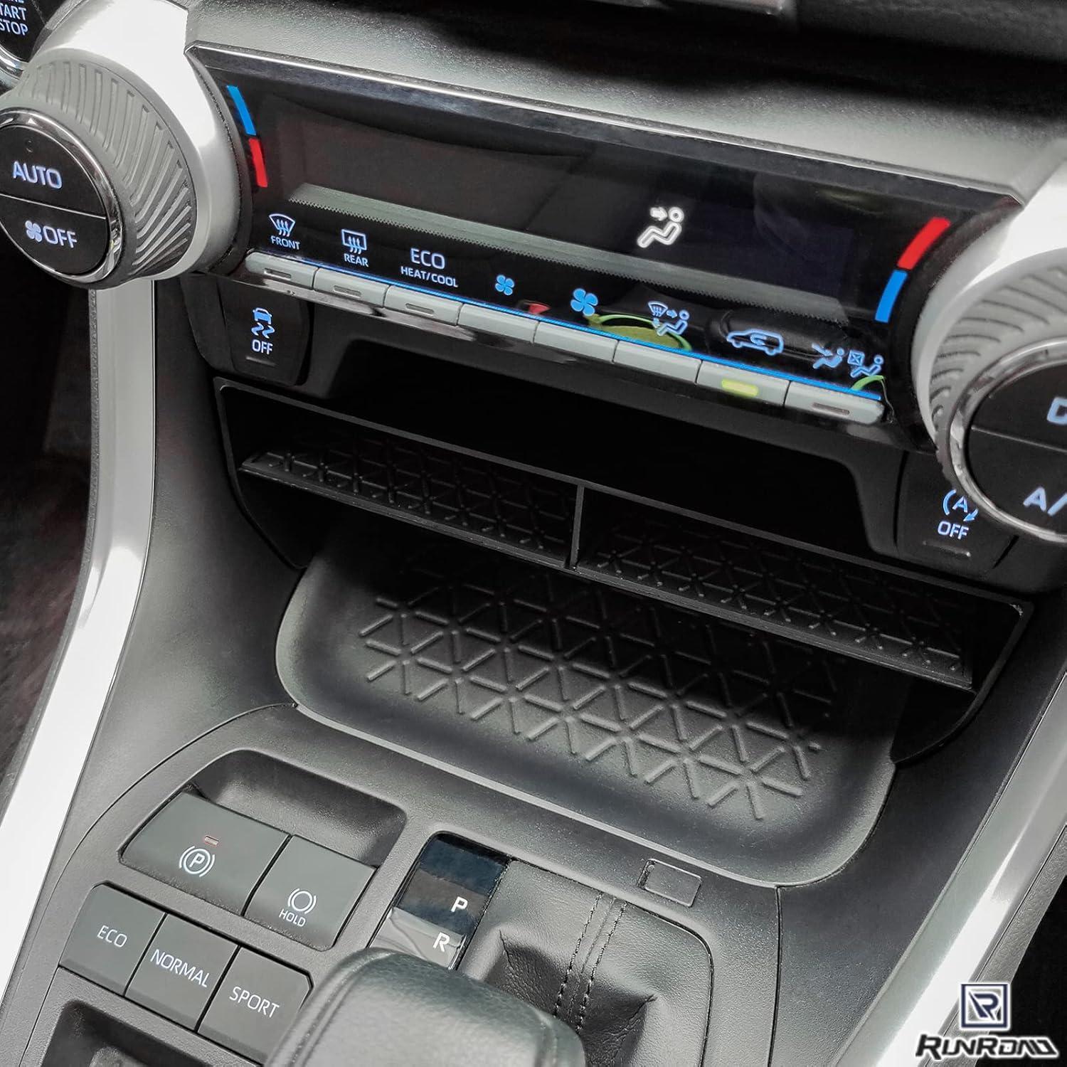 Bandeja Organizadora RUNROAD para Consola Central Toyota RAV4 2019-2025