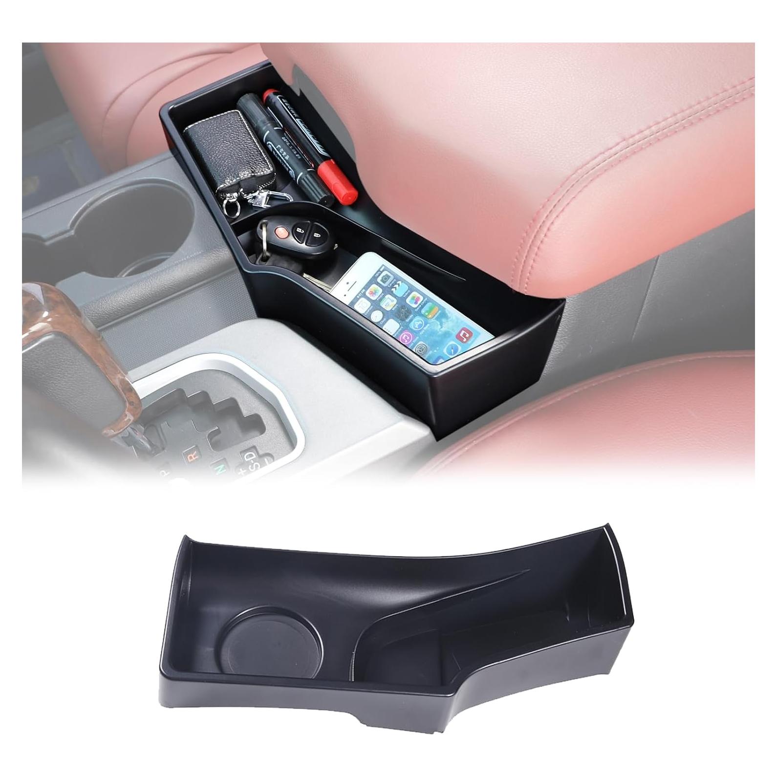 Organizador de Soporte para Tazas HIRUFAIT para Toyota Tundra 2007-2013 / Sequoia 2008-2022