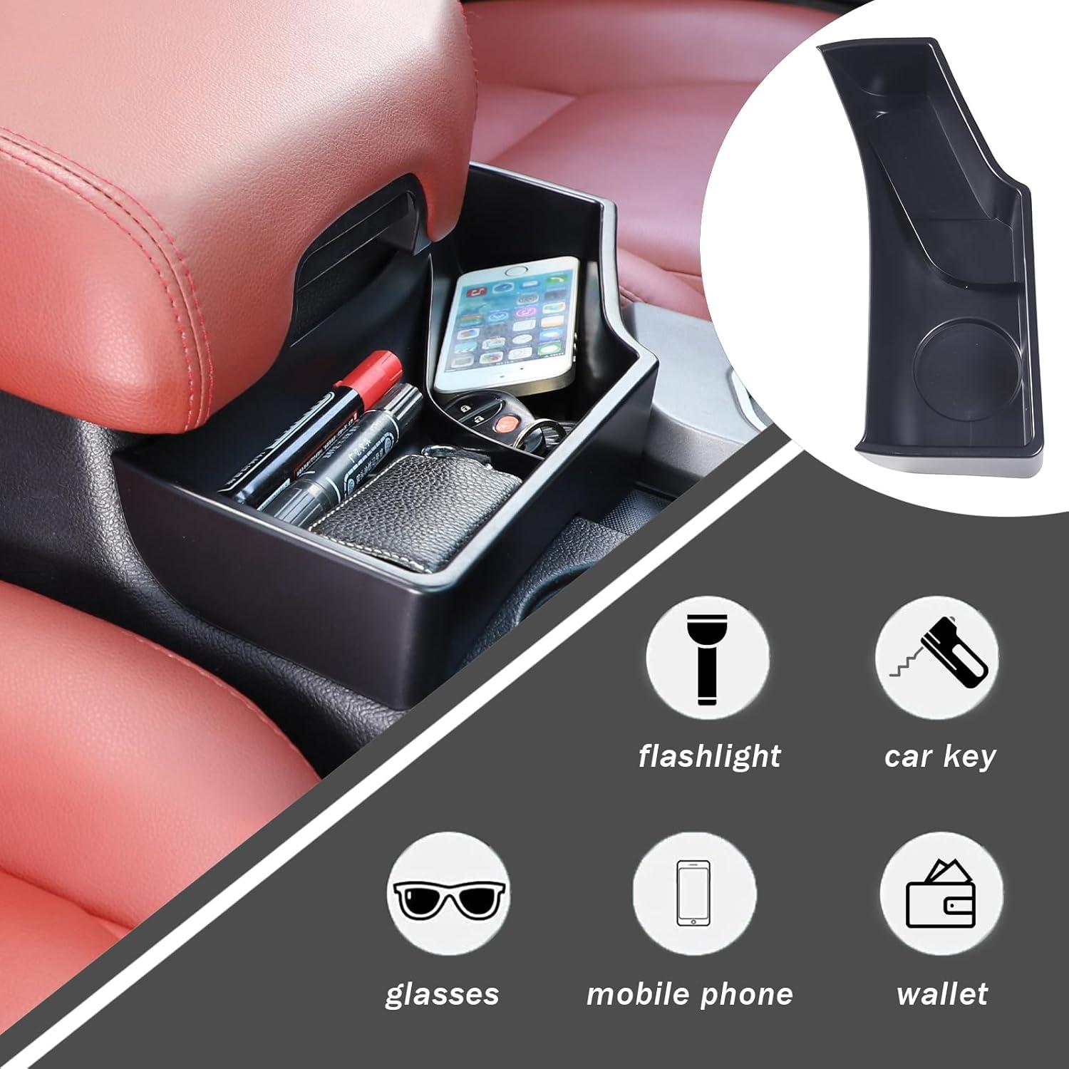 Organizador de Soporte para Tazas HIRUFAIT para Toyota Tundra 2007-2013 / Sequoia 2008-2022