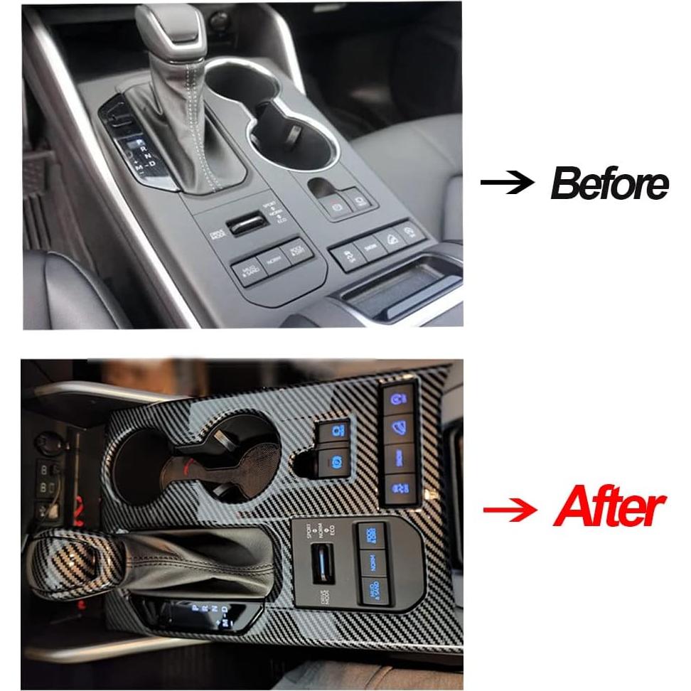 Recubrimiento Palanca de Cambios XITER para Toyota Highlander 2020-2022