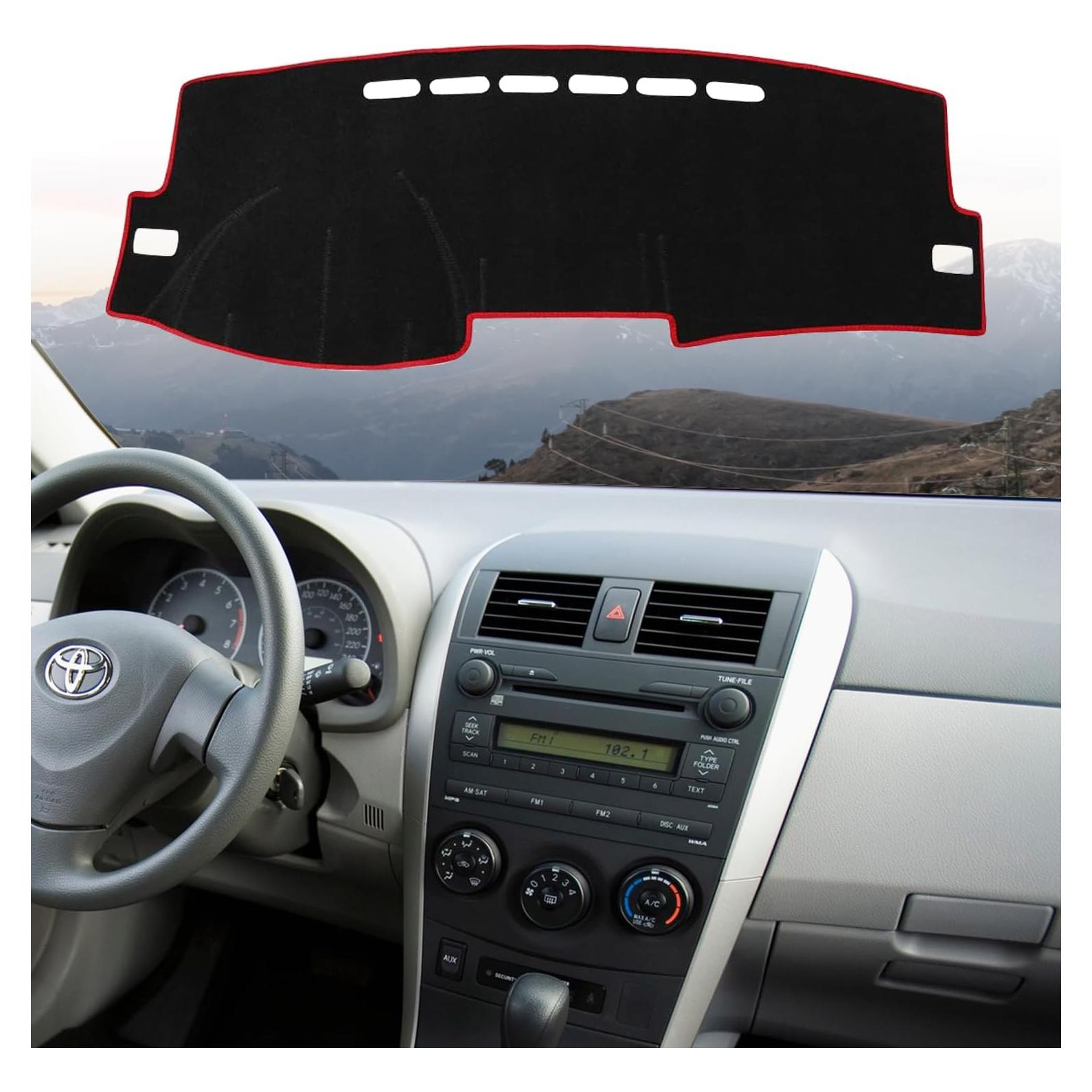Funda de Tablero Personalizada VAFMOLEI para Toyota Corolla 2007-2013