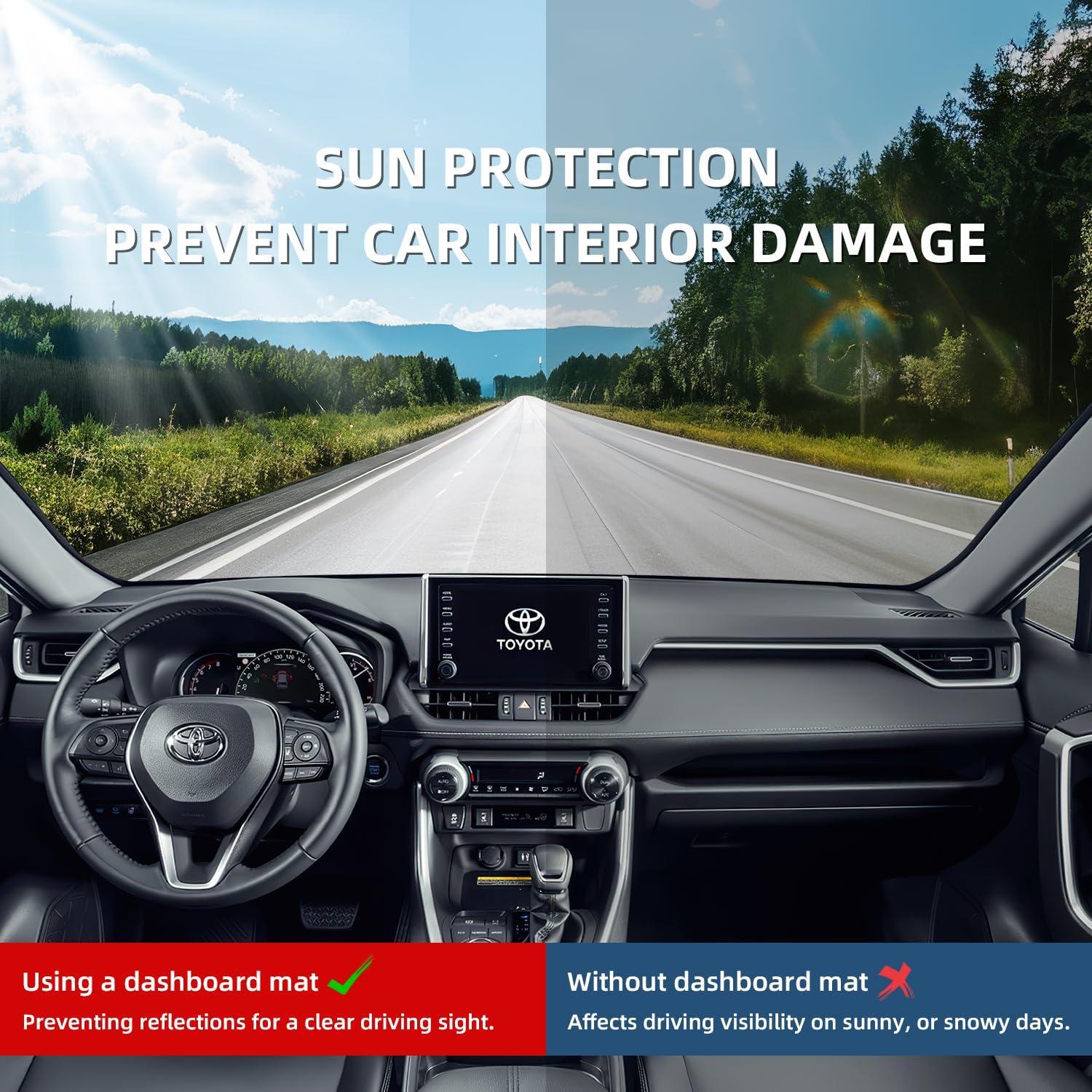 Funda de Tablero Personalizada VAFMOLEI para Toyota Corolla 2007-2013