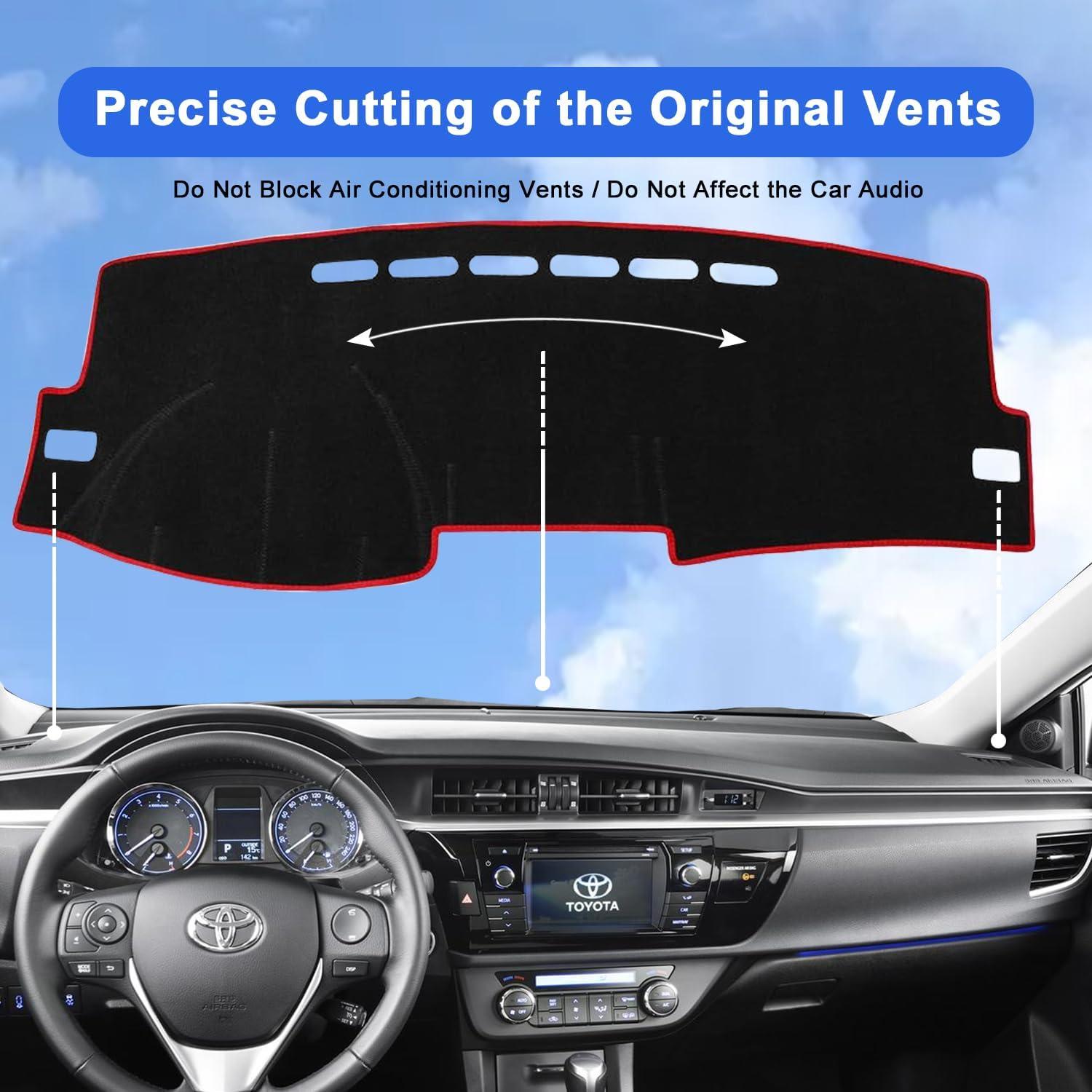 Funda de Tablero Personalizada VAFMOLEI para Toyota Corolla 2007-2013