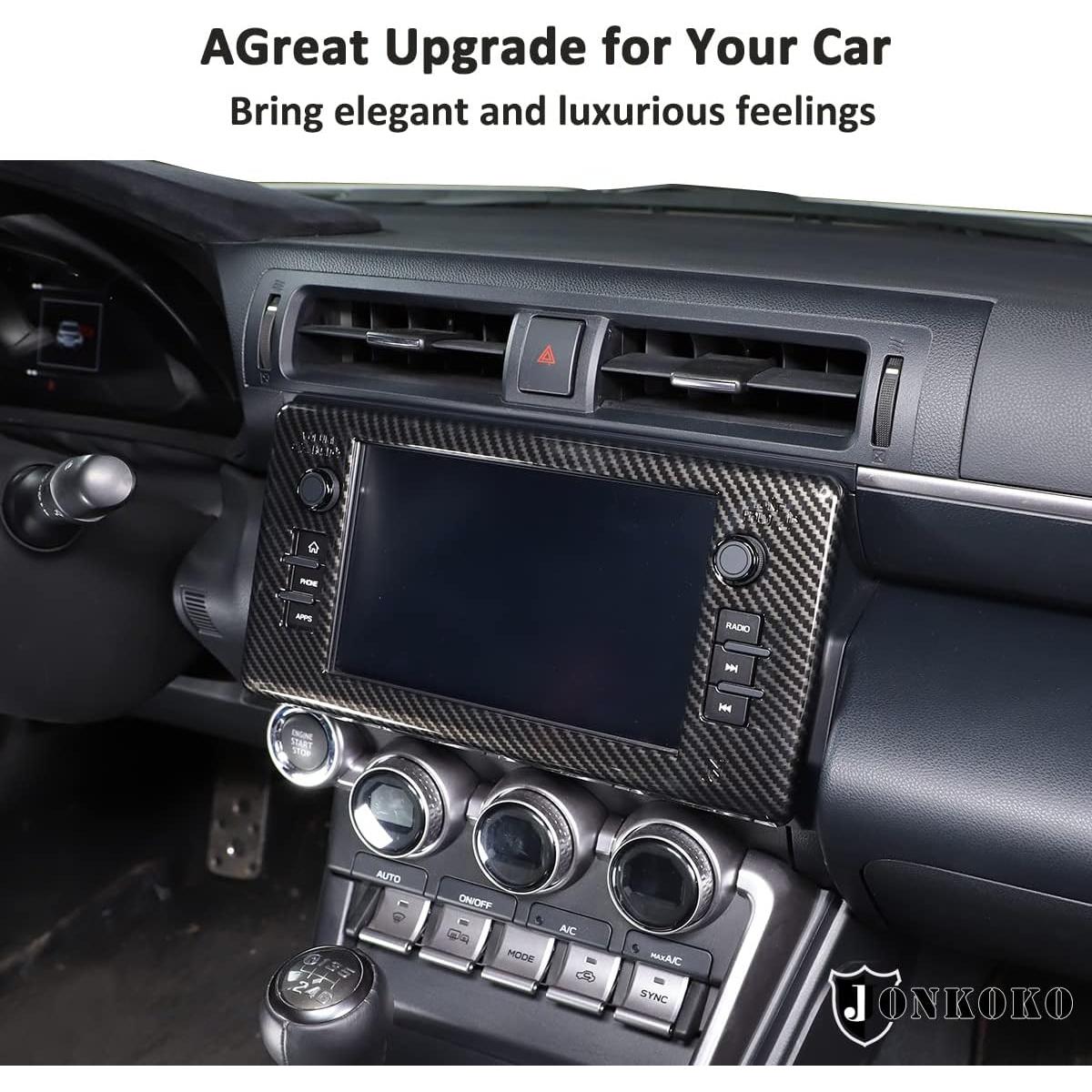 Marco de Pantalla GPS ABS JONKOKO para Subaru BRZ 2022